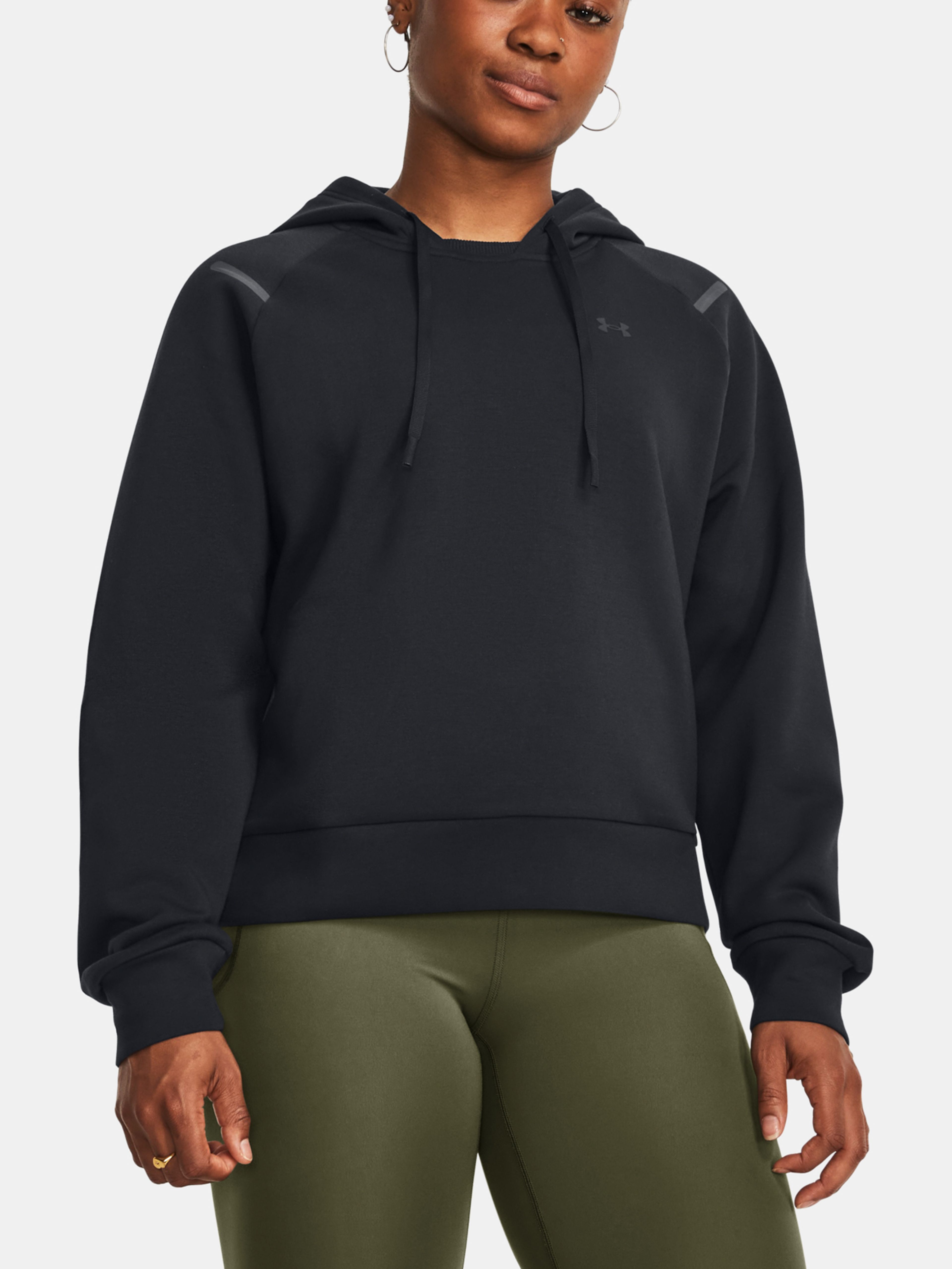 Pulover Under Armour Unstoppable Flc Hoodie-BLK