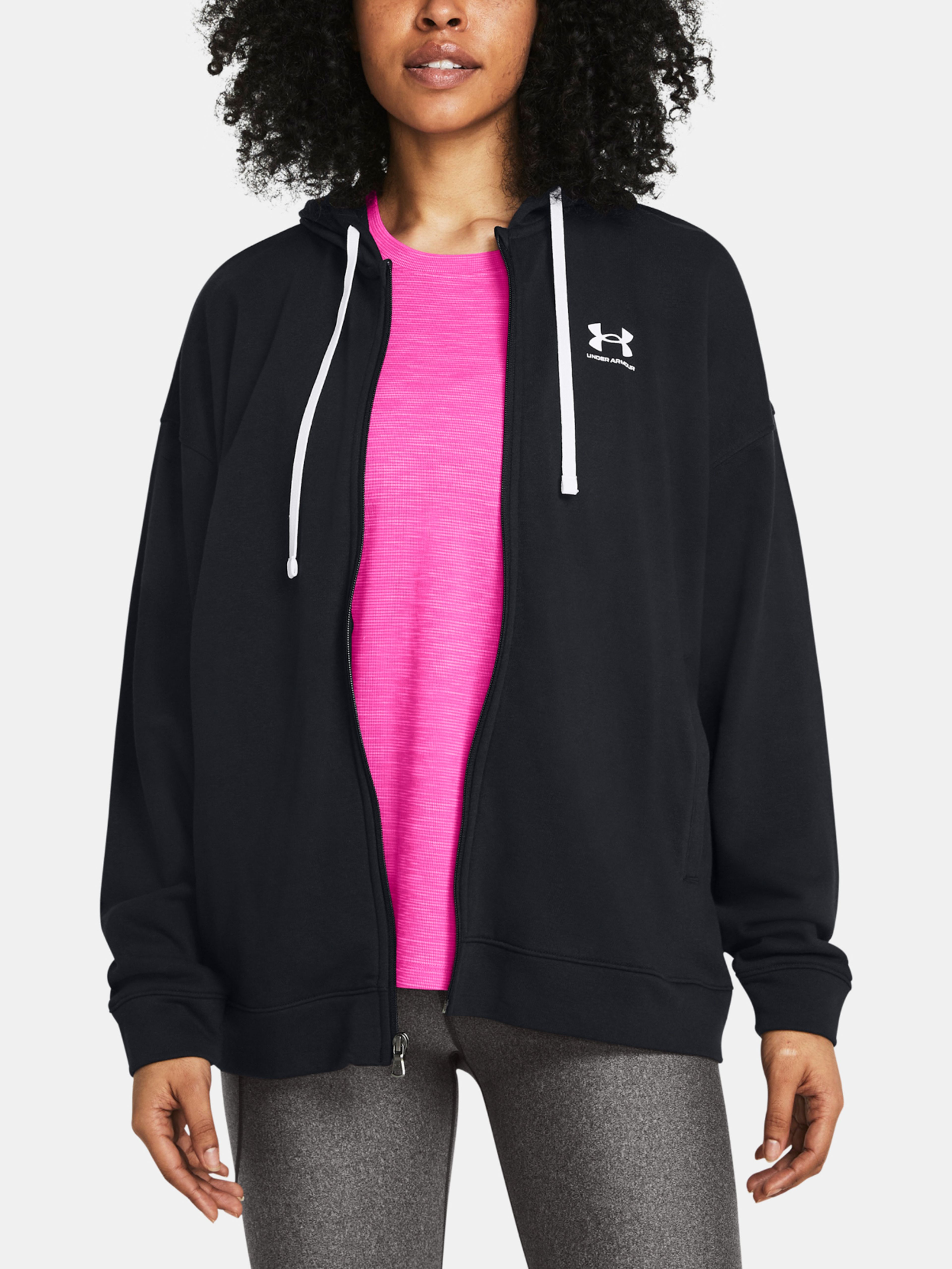 Under Armour UA Rival Terry OS FZ Hooded felső