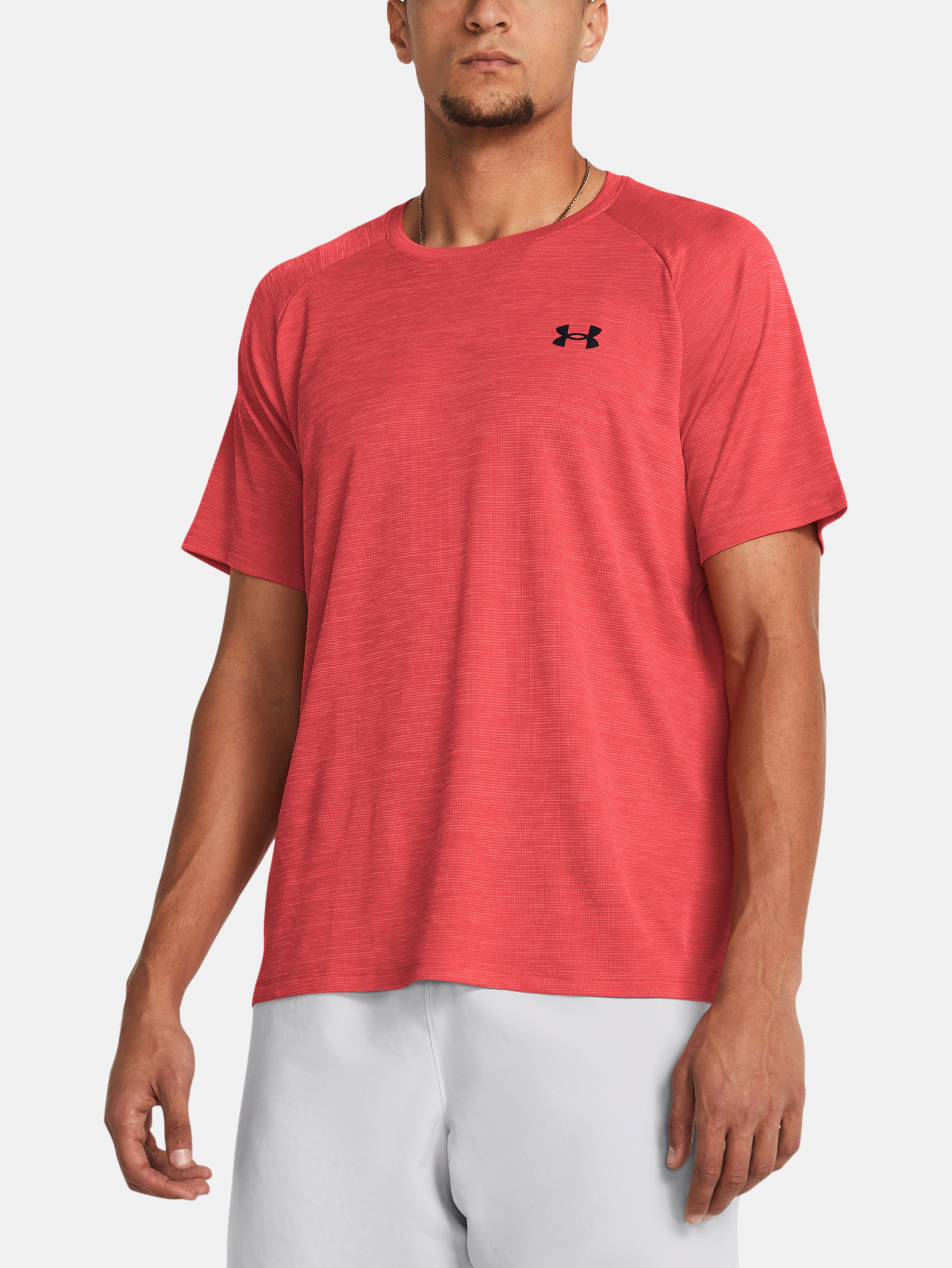 Majica Under Armour UA Tech Textured SS-RED