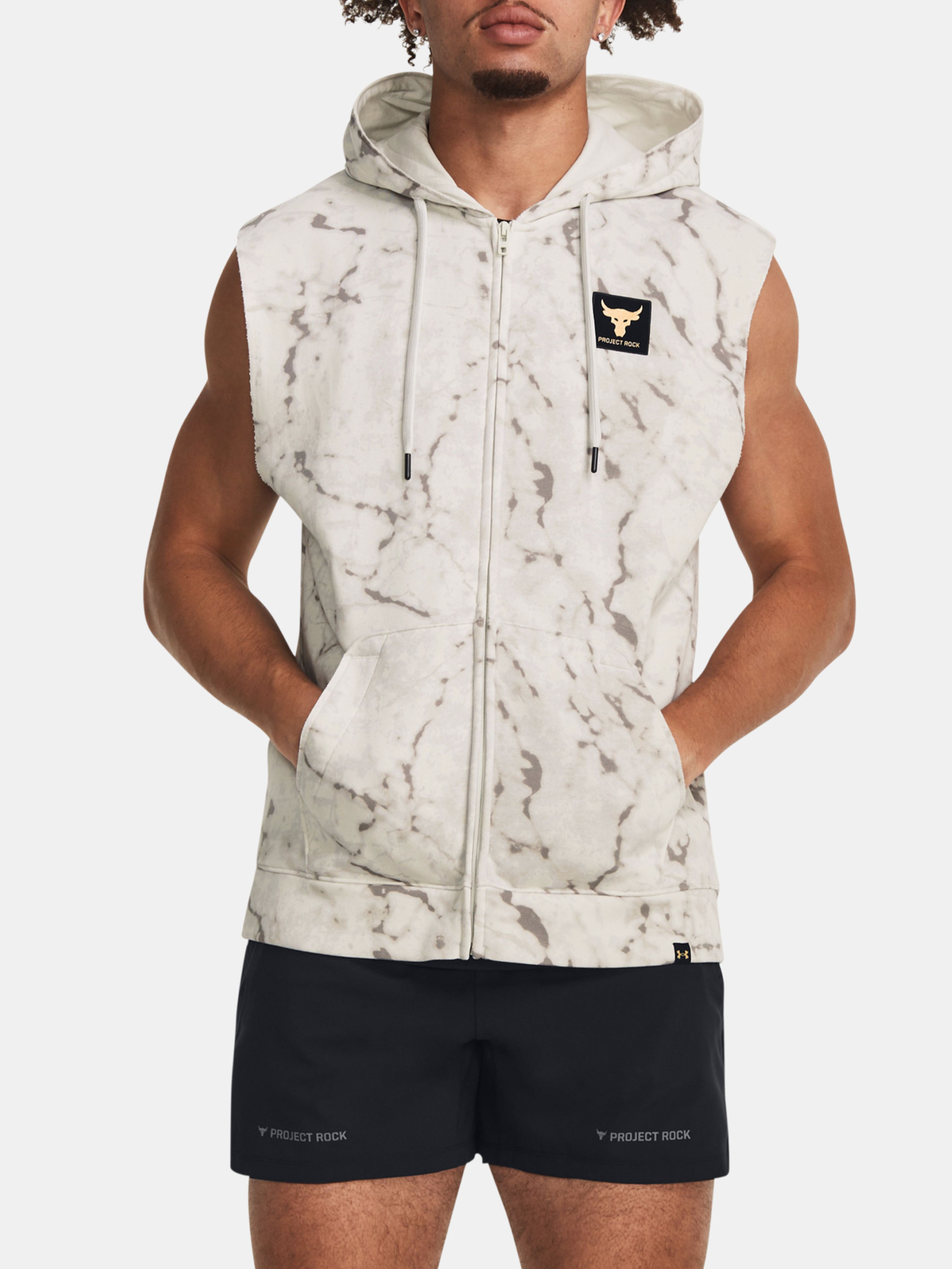Pulover Under Armour Pjt Rock Rival SL FZ-GRN