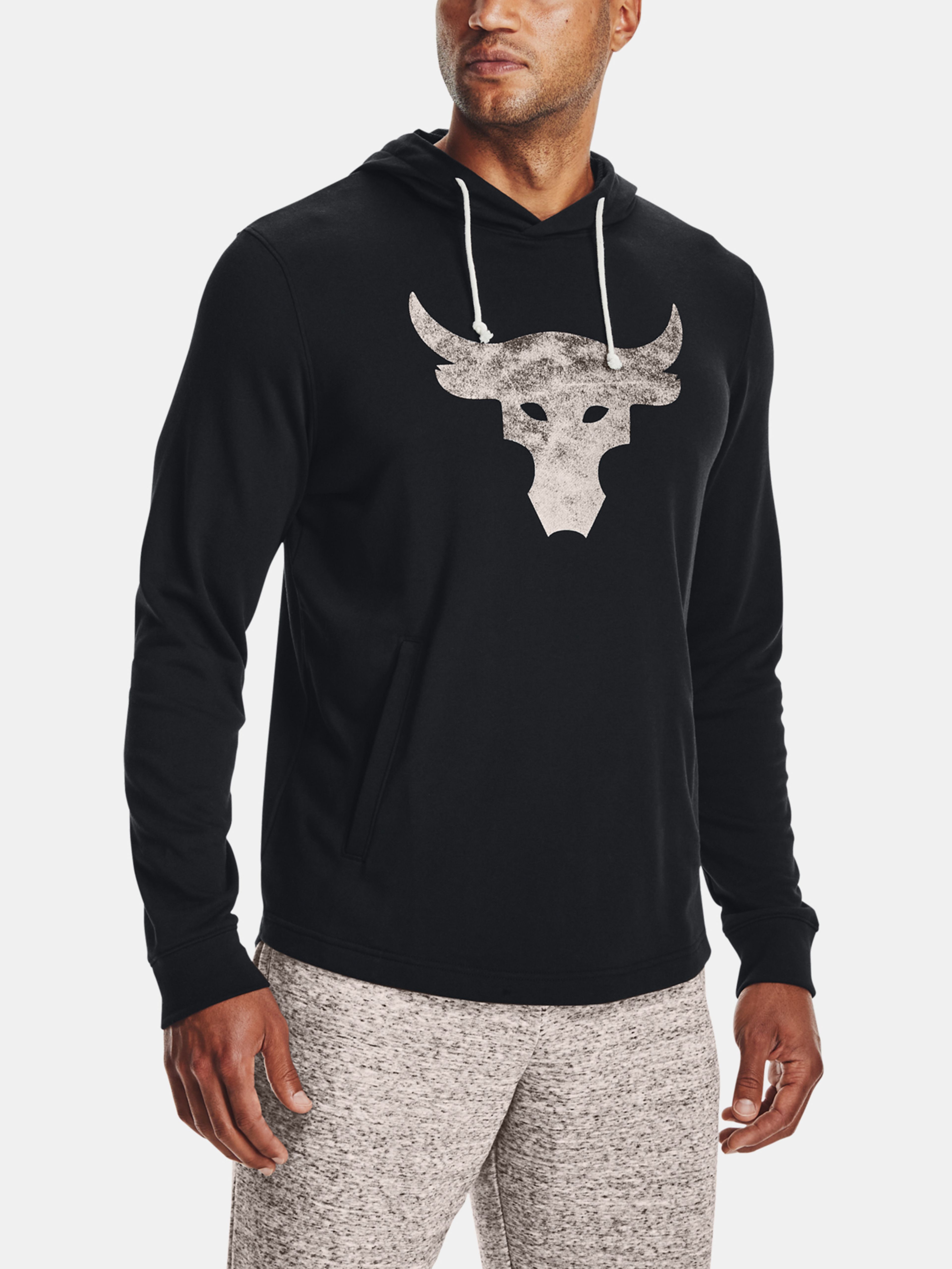 Mikina Under Armour UA Project Rock Terry HD-BLK