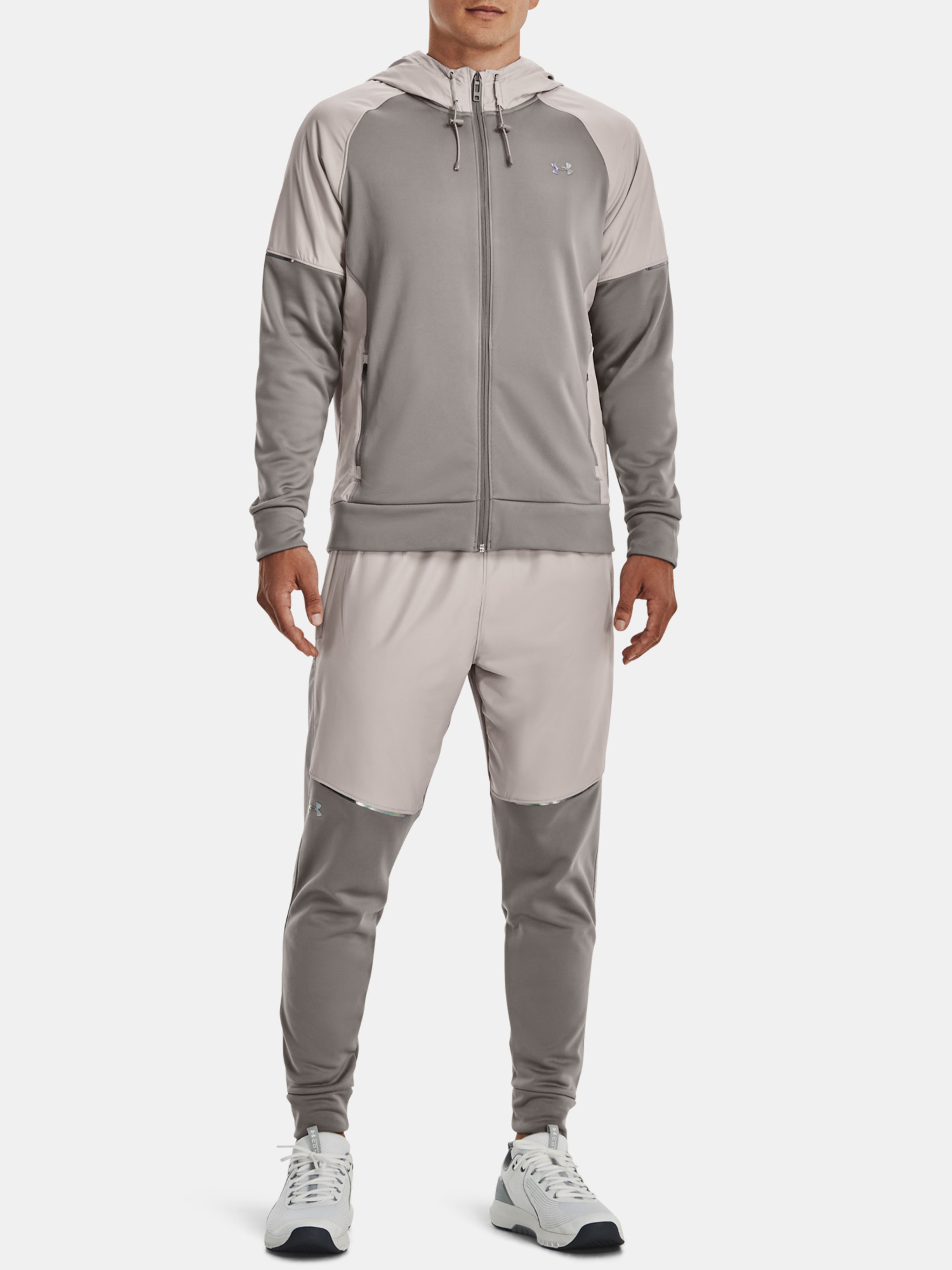  UA AF Storm Pants, Gray/white - men's sweatpants - UNDER  ARMOUR - 66.54 € - outdoorové oblečení a vybavení shop