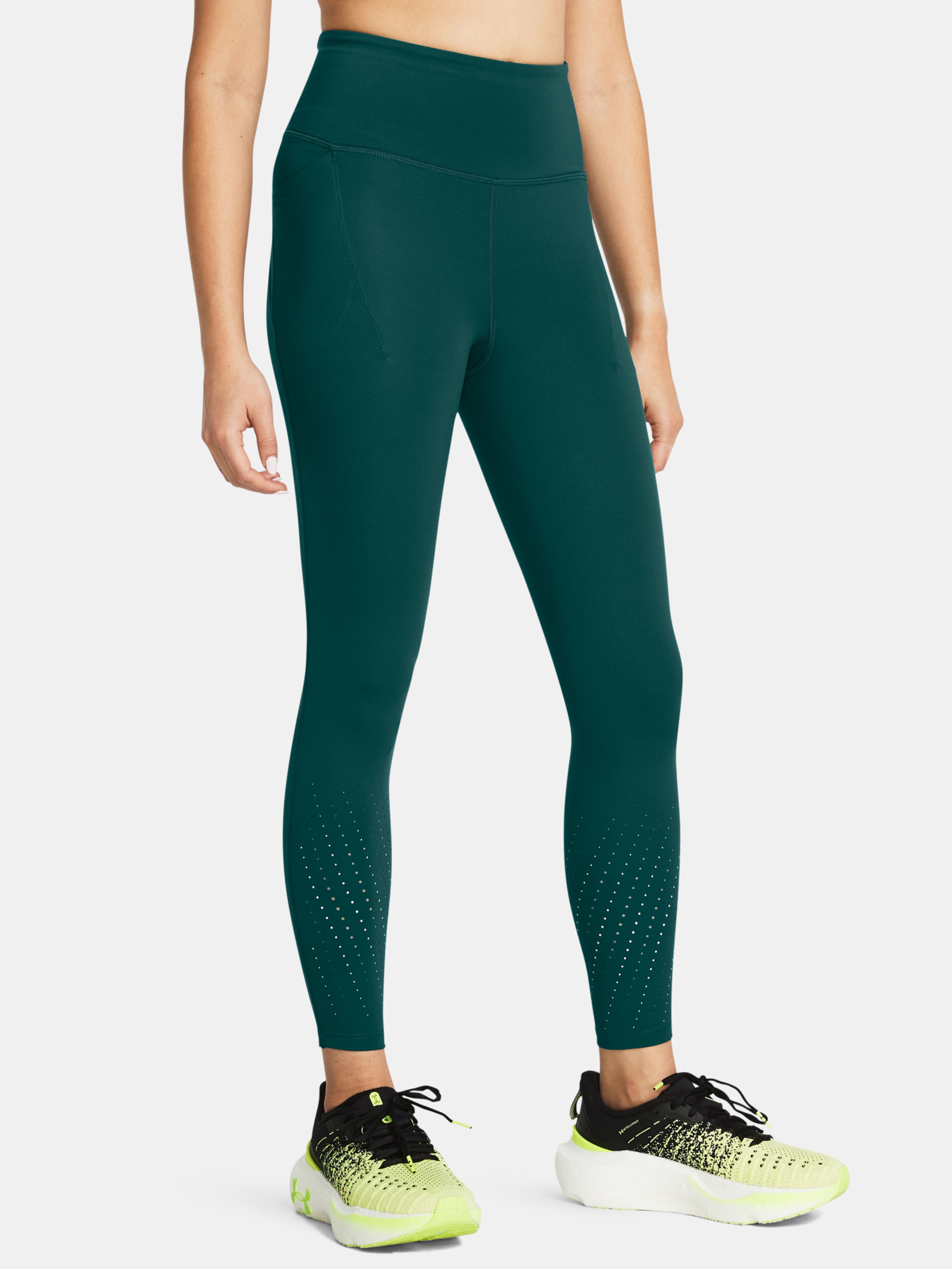 Under Armour UA Launch Elite Ankle Tights-BLU leggings