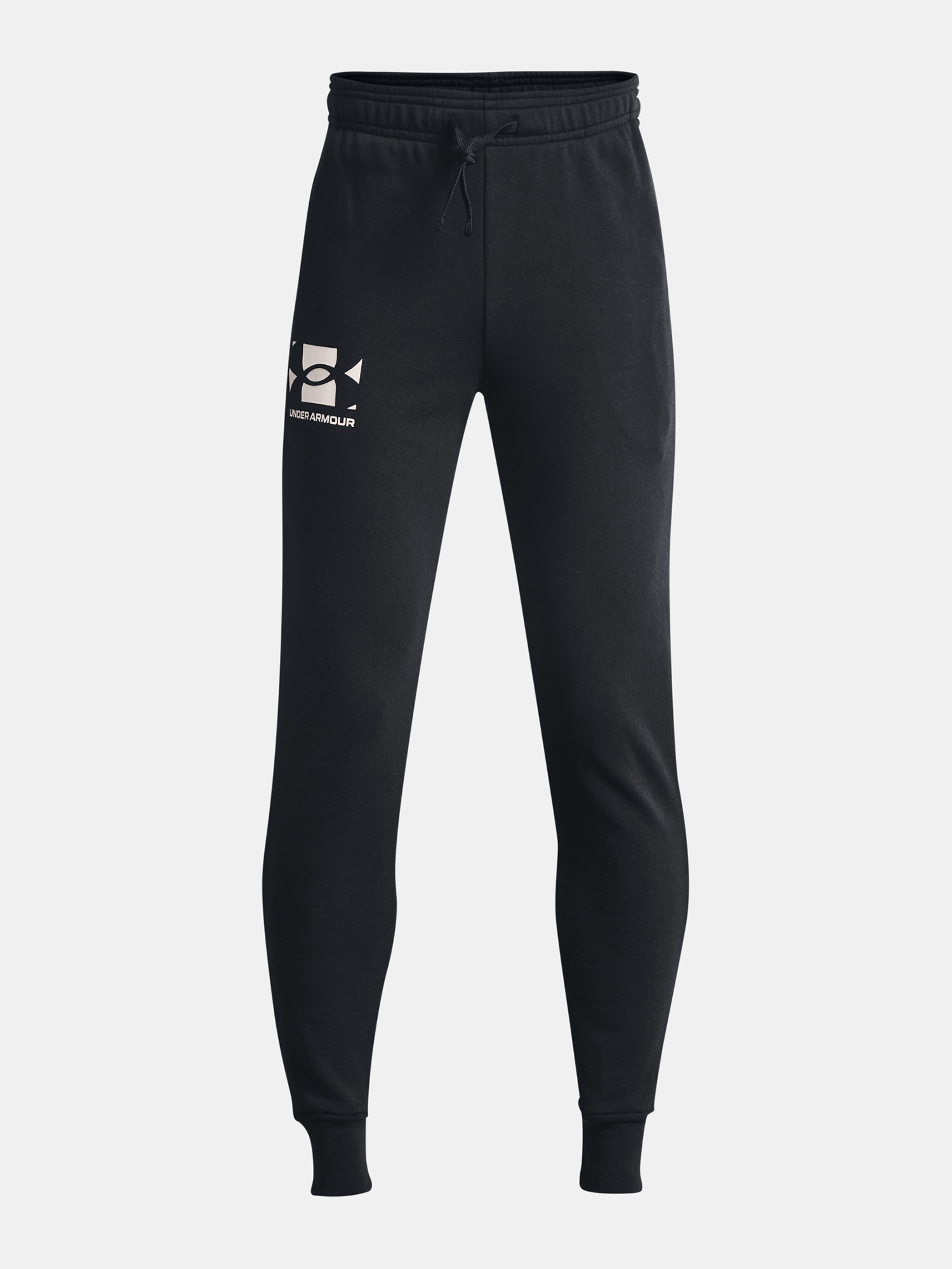Nohavice Under Armour RIVAL TERRY PANTS-BLK