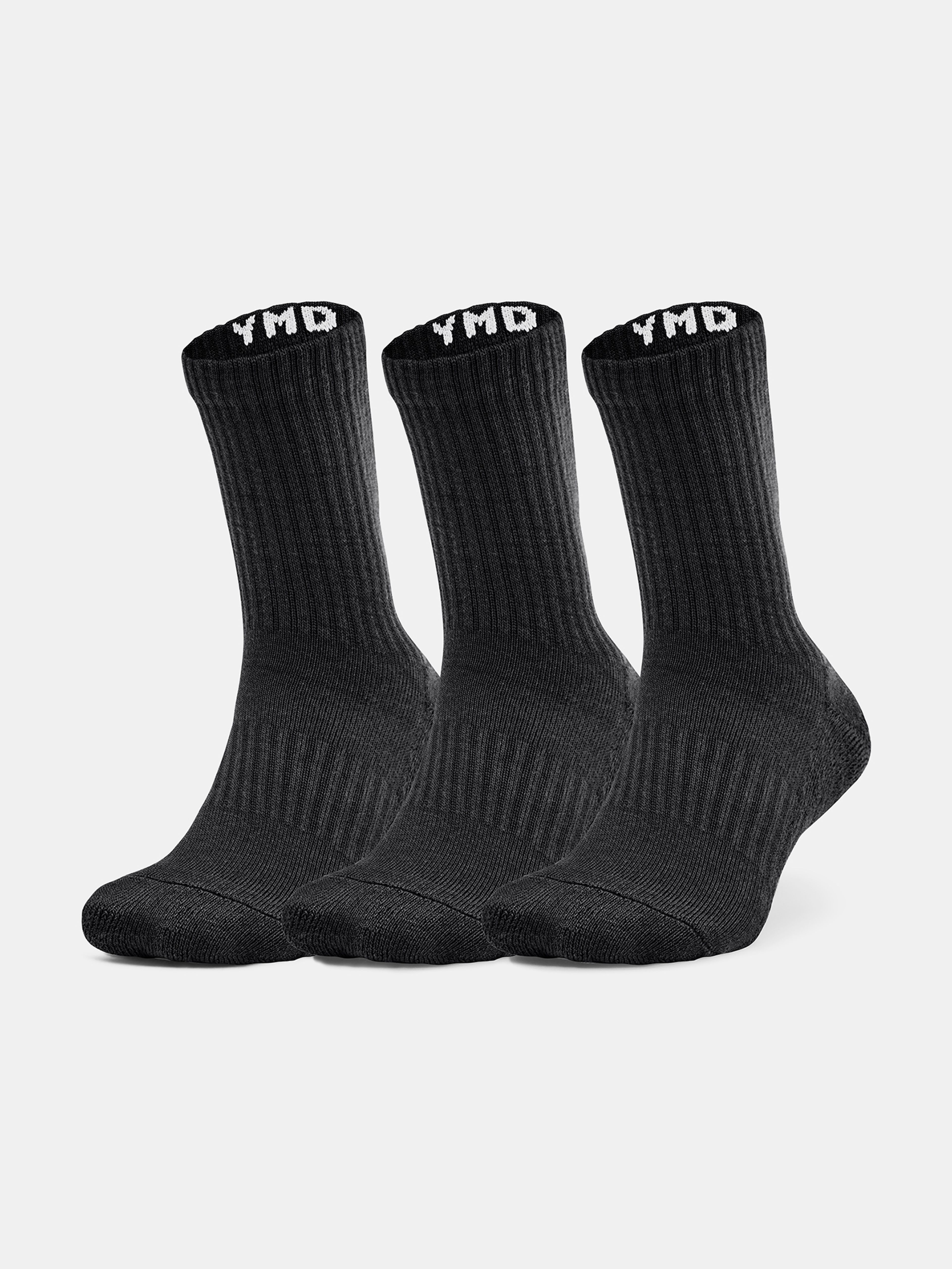 Ponožky Under Armour UA Youth Core Crew 3pk-BLK
