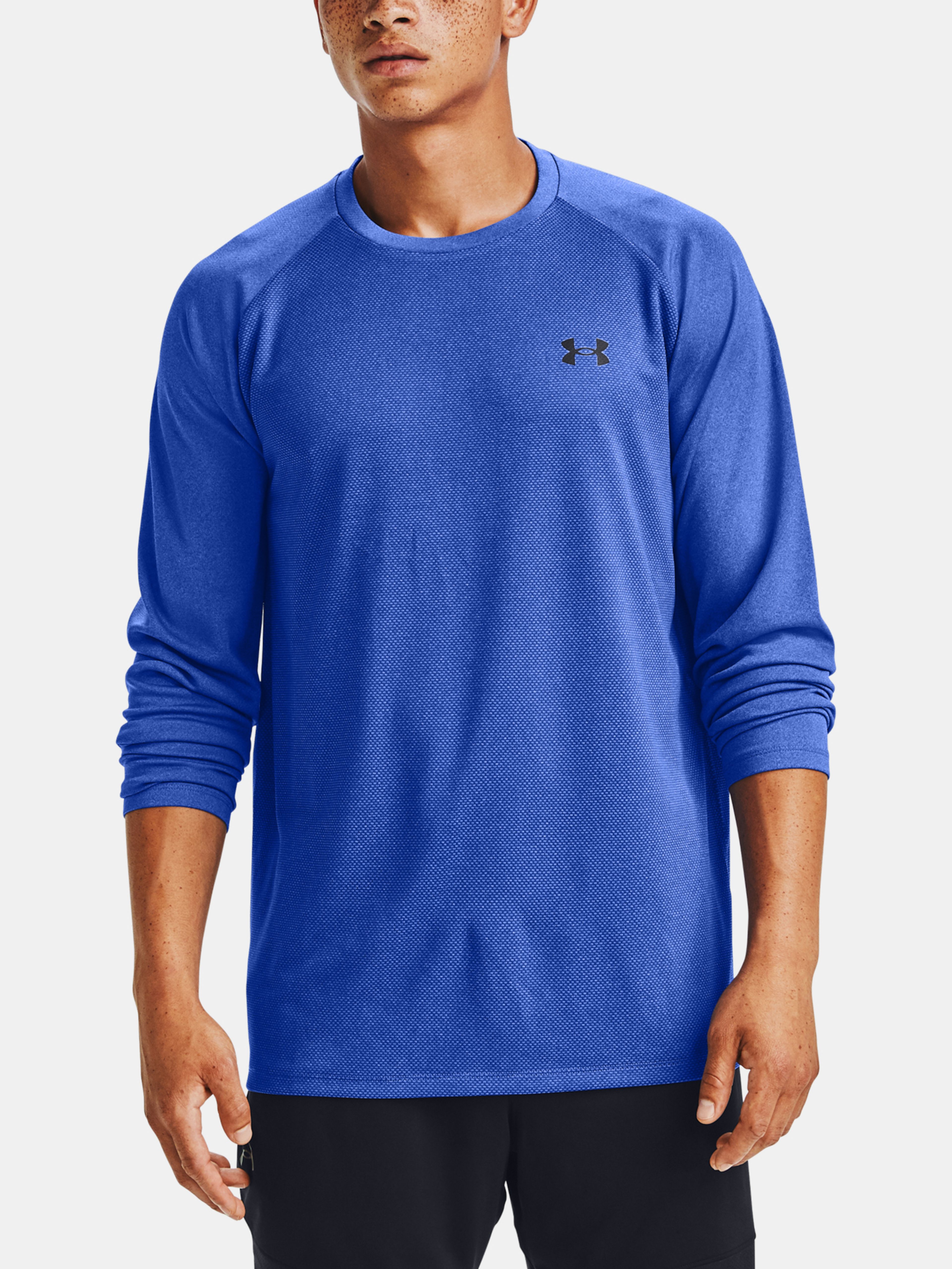 Majica Under Armour UA Textured LS-BLU