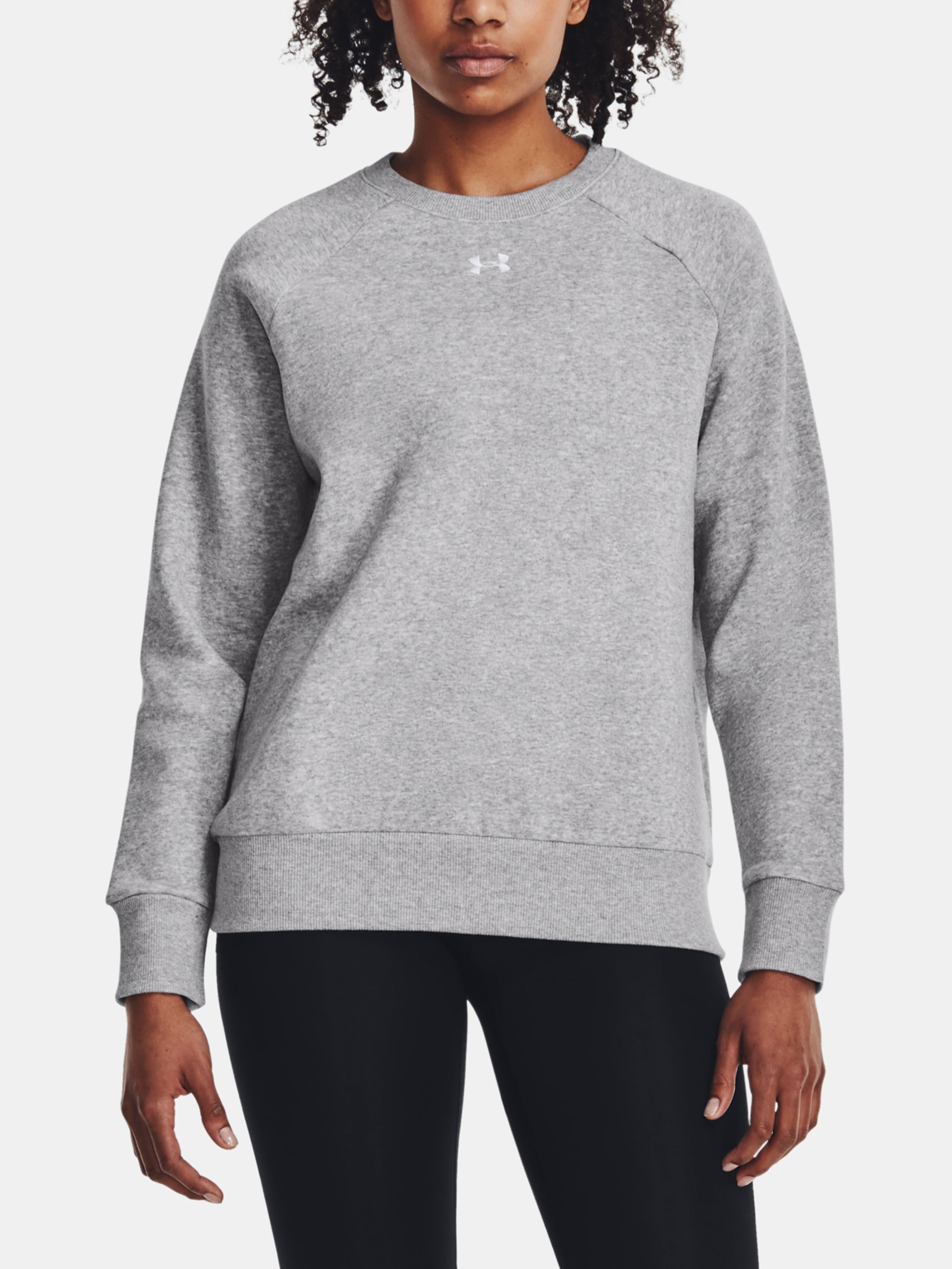 Mikina Under Armour UA Rival Fleece Crew-GRY