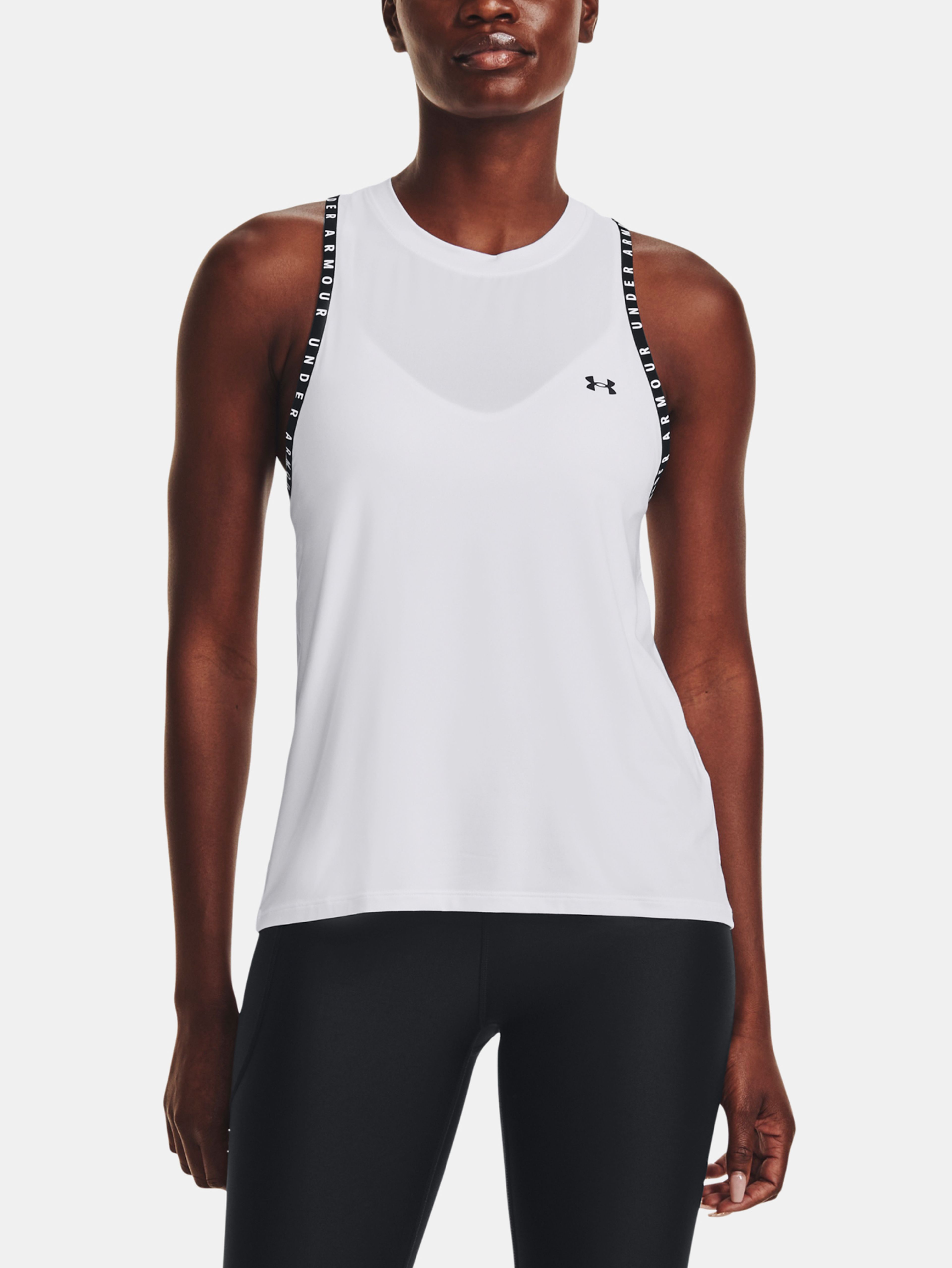 Tílko Under Armour Knockout Novelty Tank-WHT