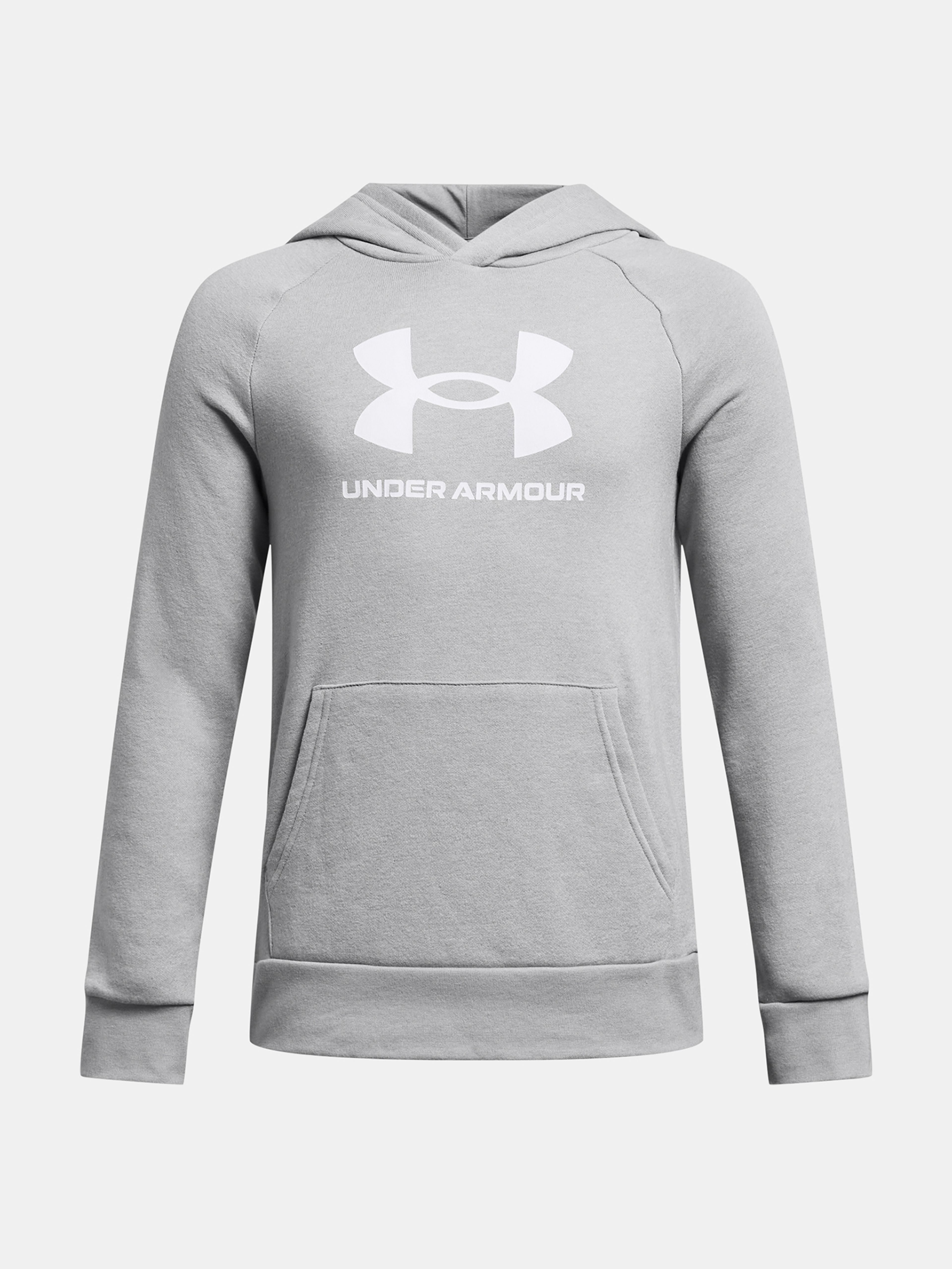 Pulover  Under Armour UA Rival Fleece BL Hoodie-GRY