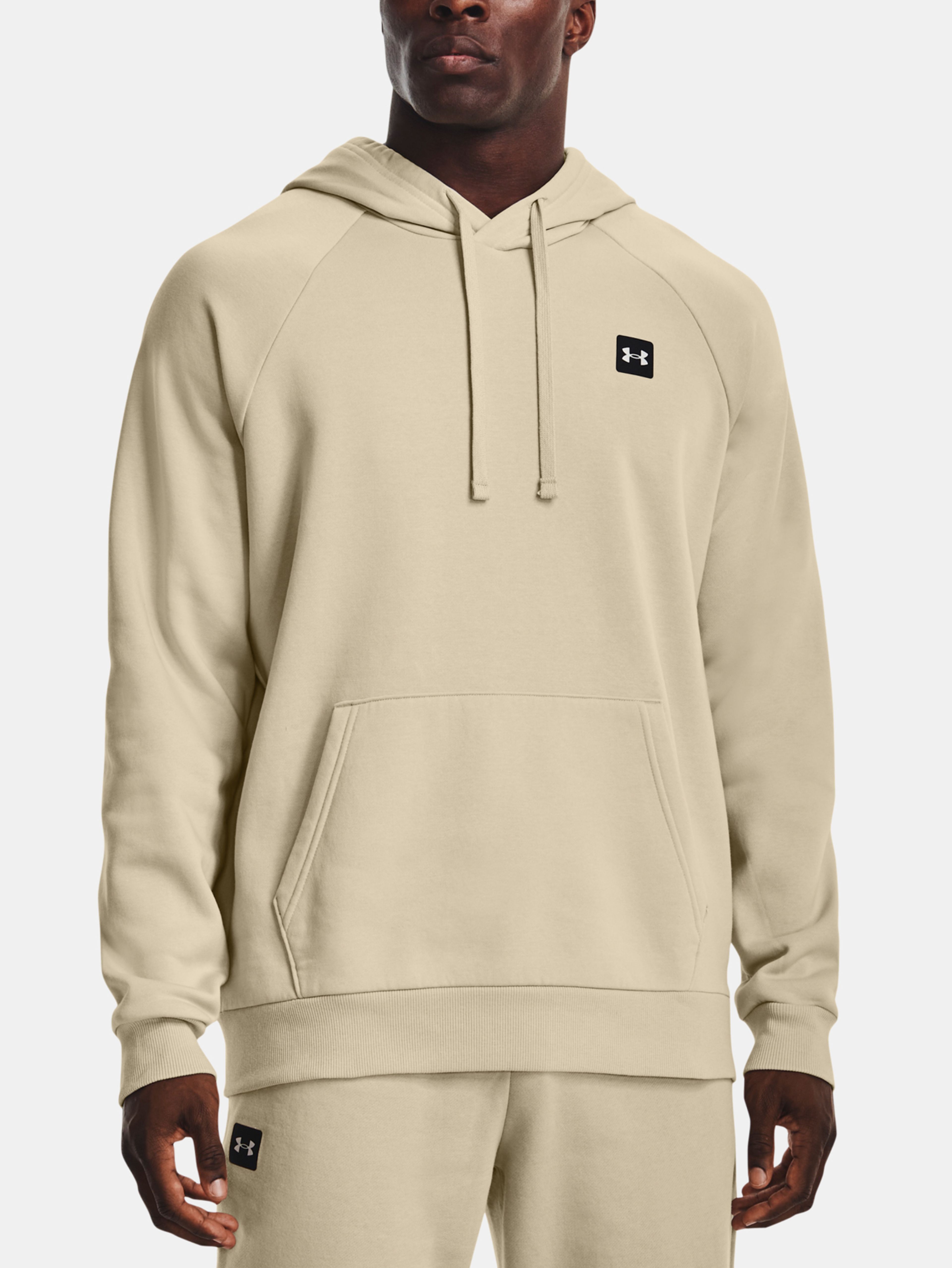 Mikina Under Armour UA Rival Fleece Hoodie-BRN