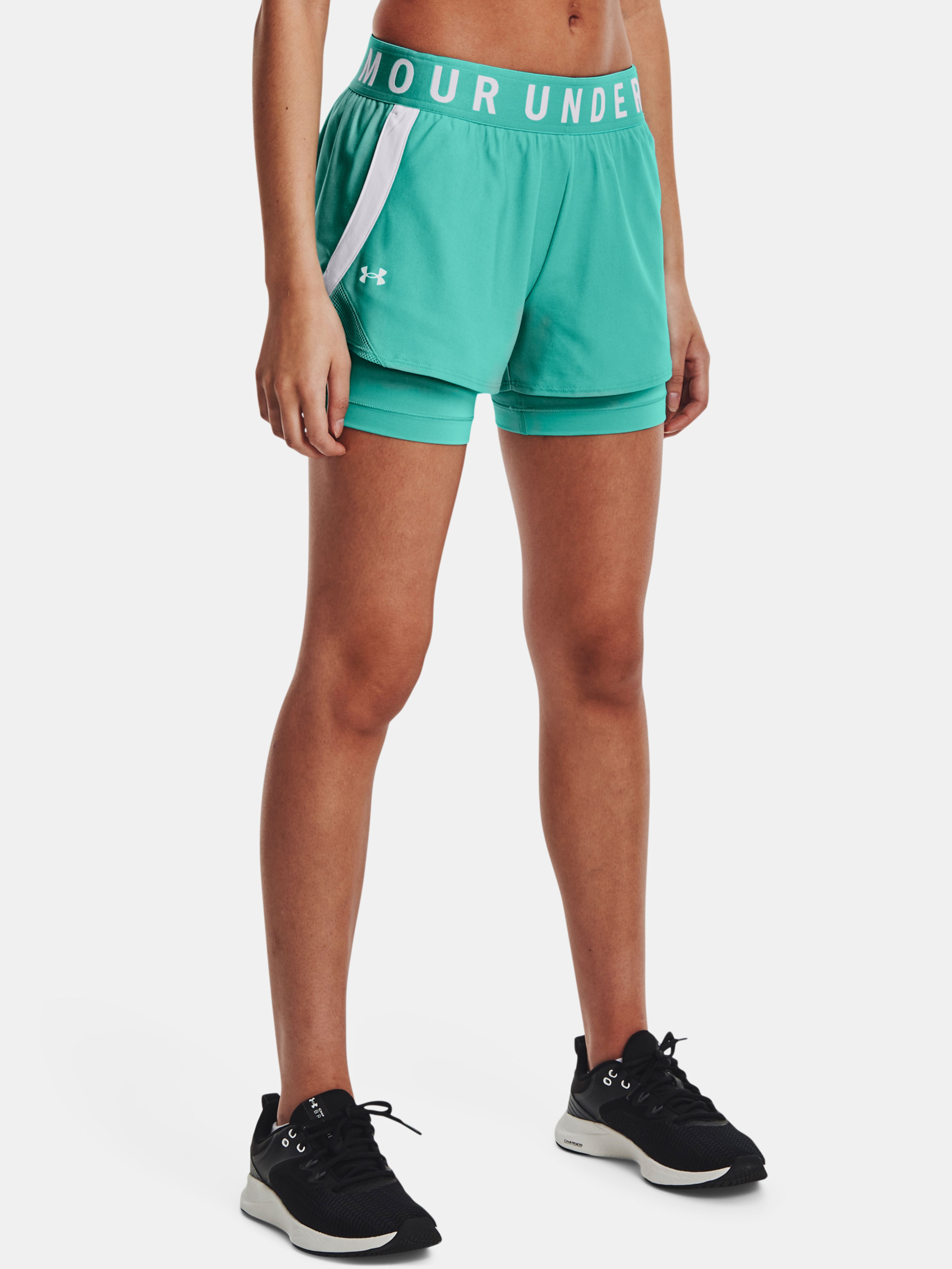 Kraťasy Under Armour Play Up 2-in-1 Shorts -GRN