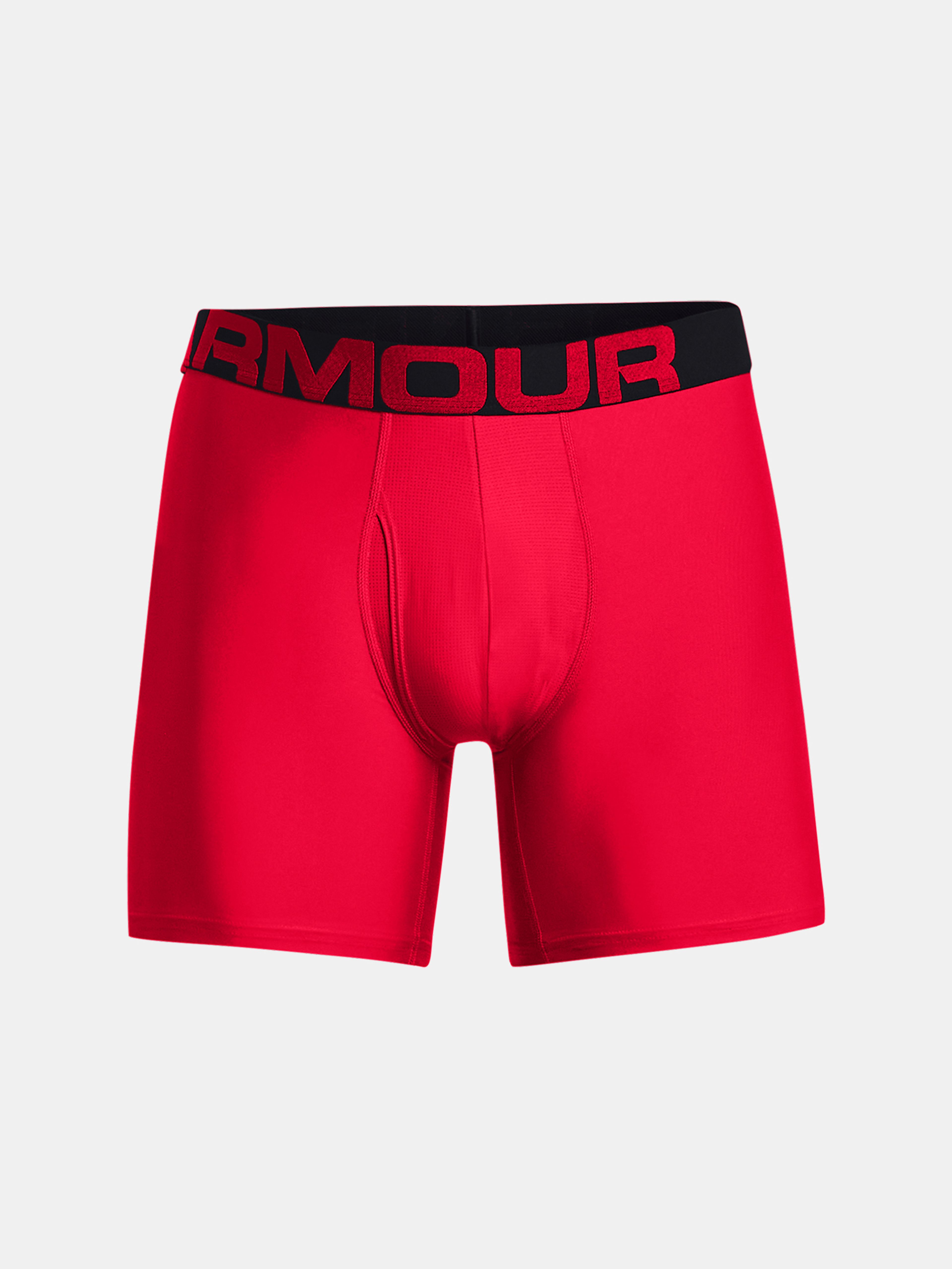 Boxerky Under Armour Tech 6in 2 Pack-RED