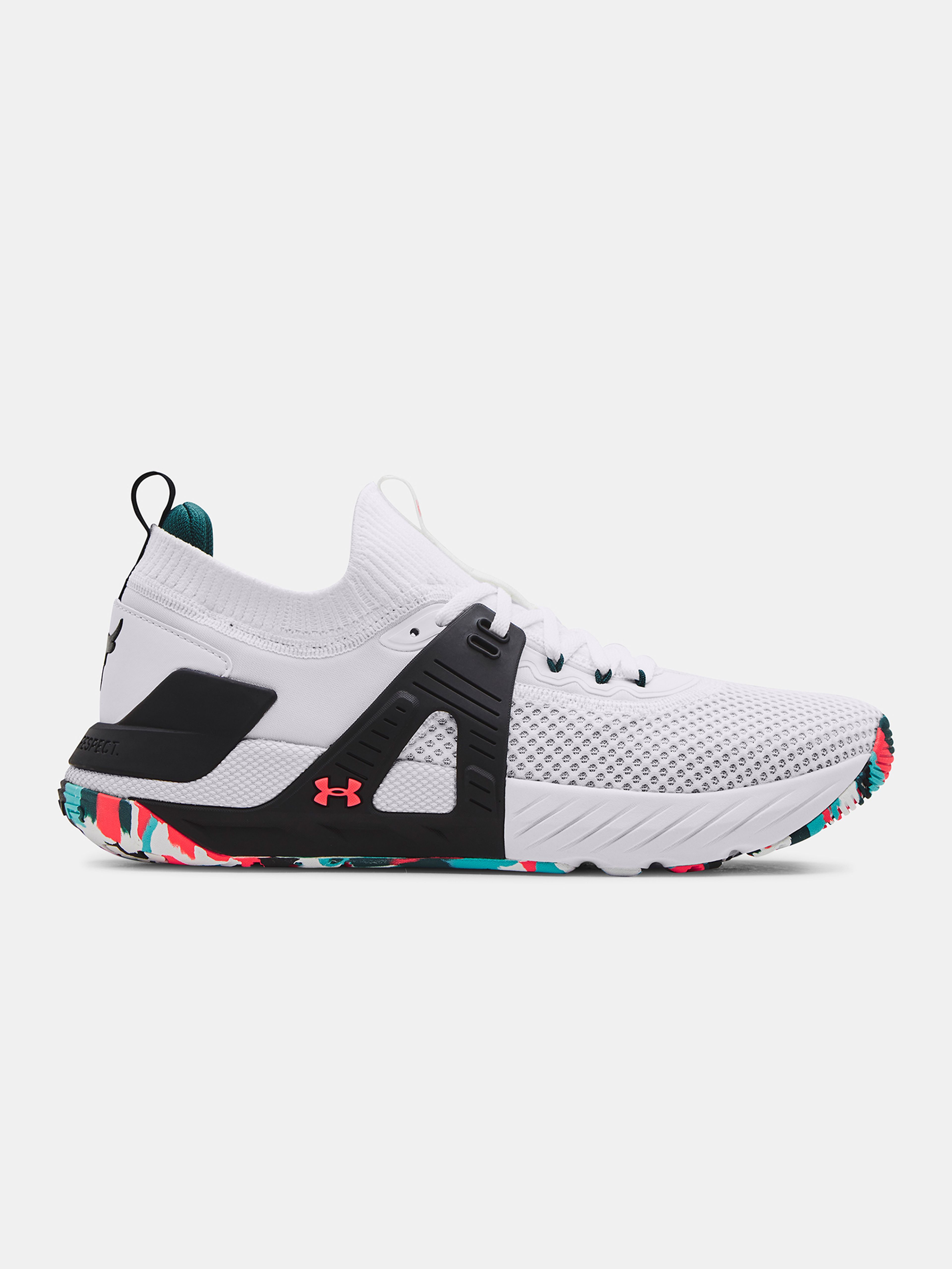 Boty Under Armour UA Project Rock 4 Marble-WHT