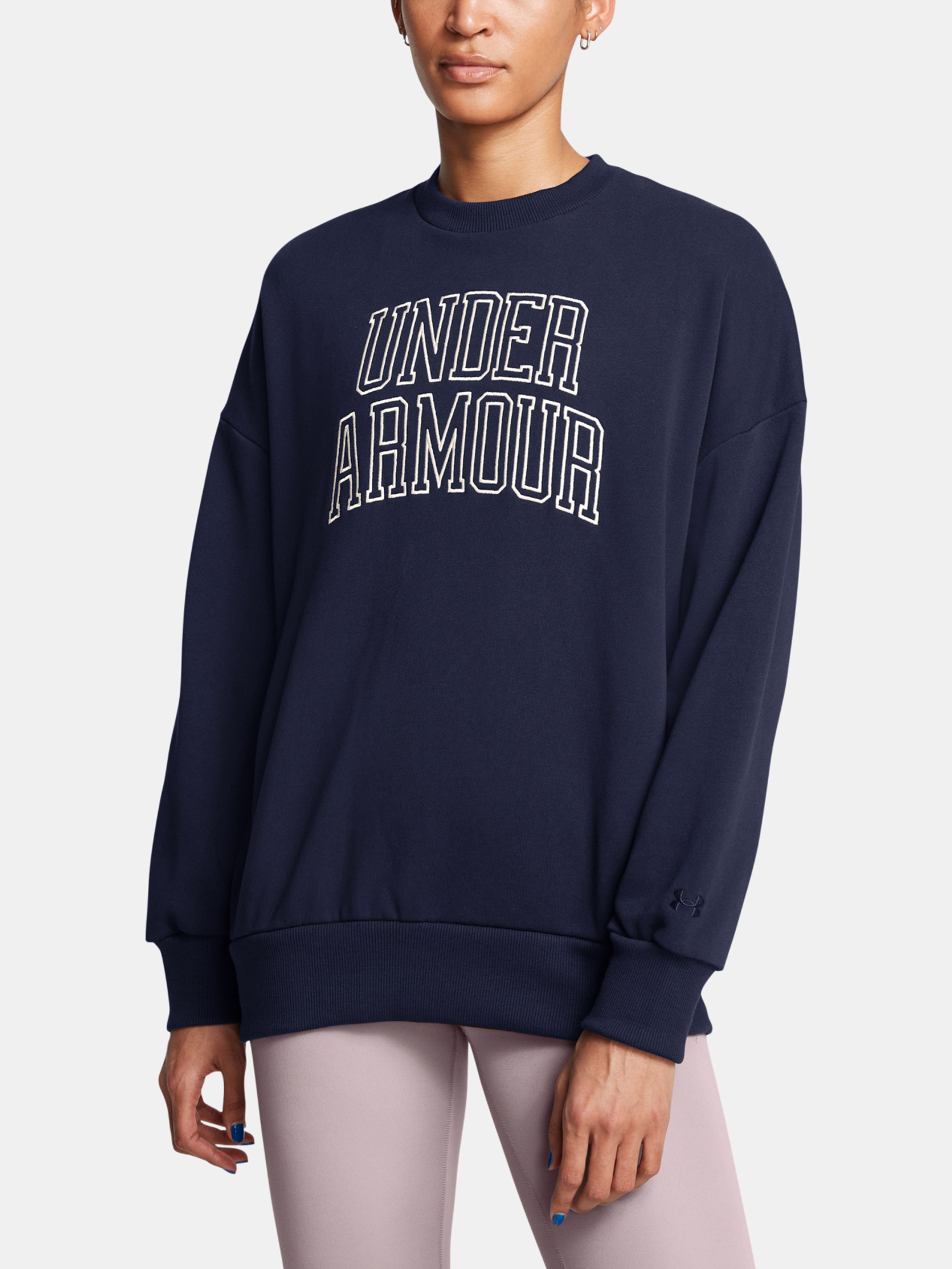 Női felső Under Armour UA Icon HWT Terry OS Crew