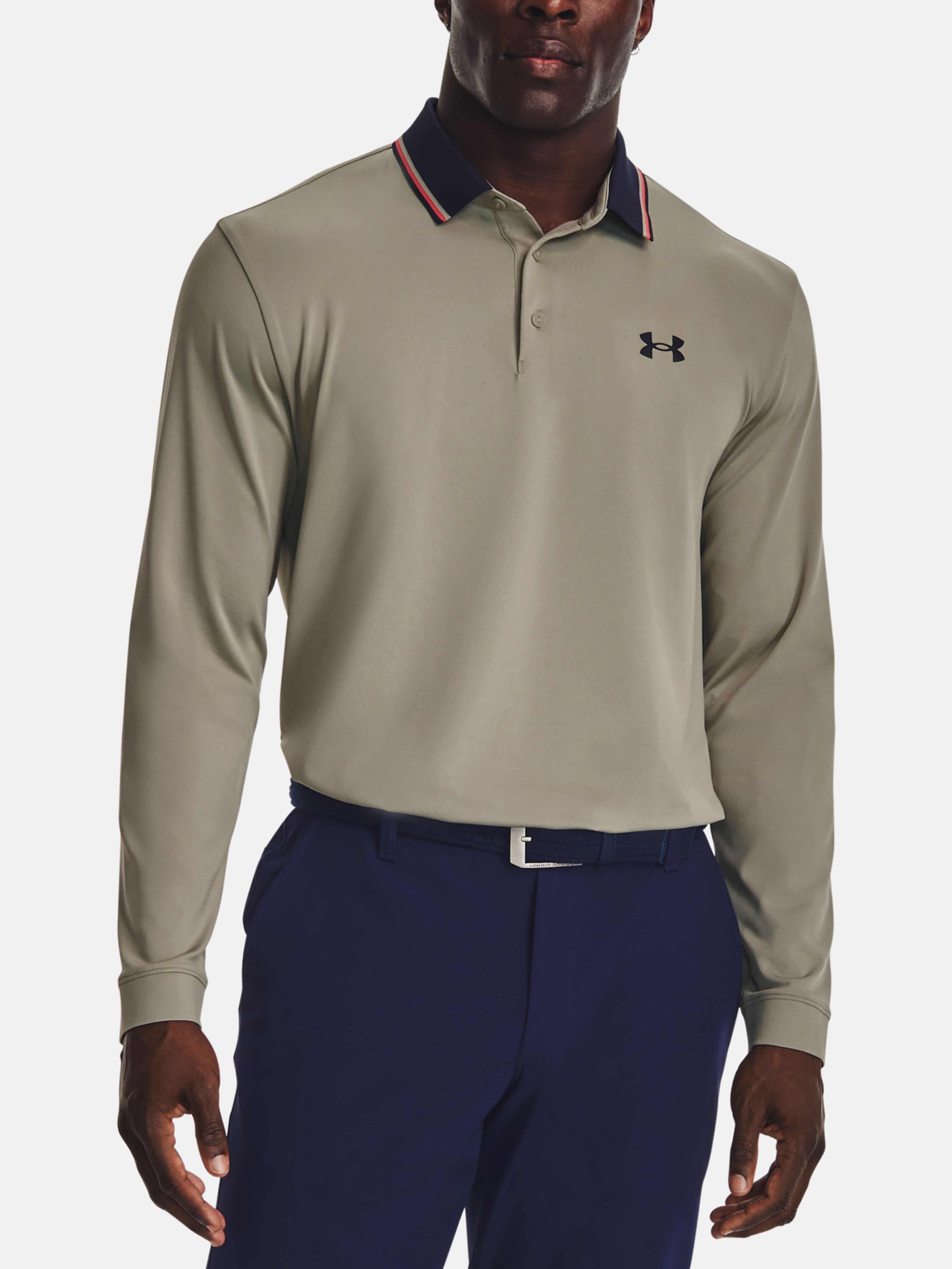 Majica Under Armour UA Playoff 3.0 LS Polo-GRN