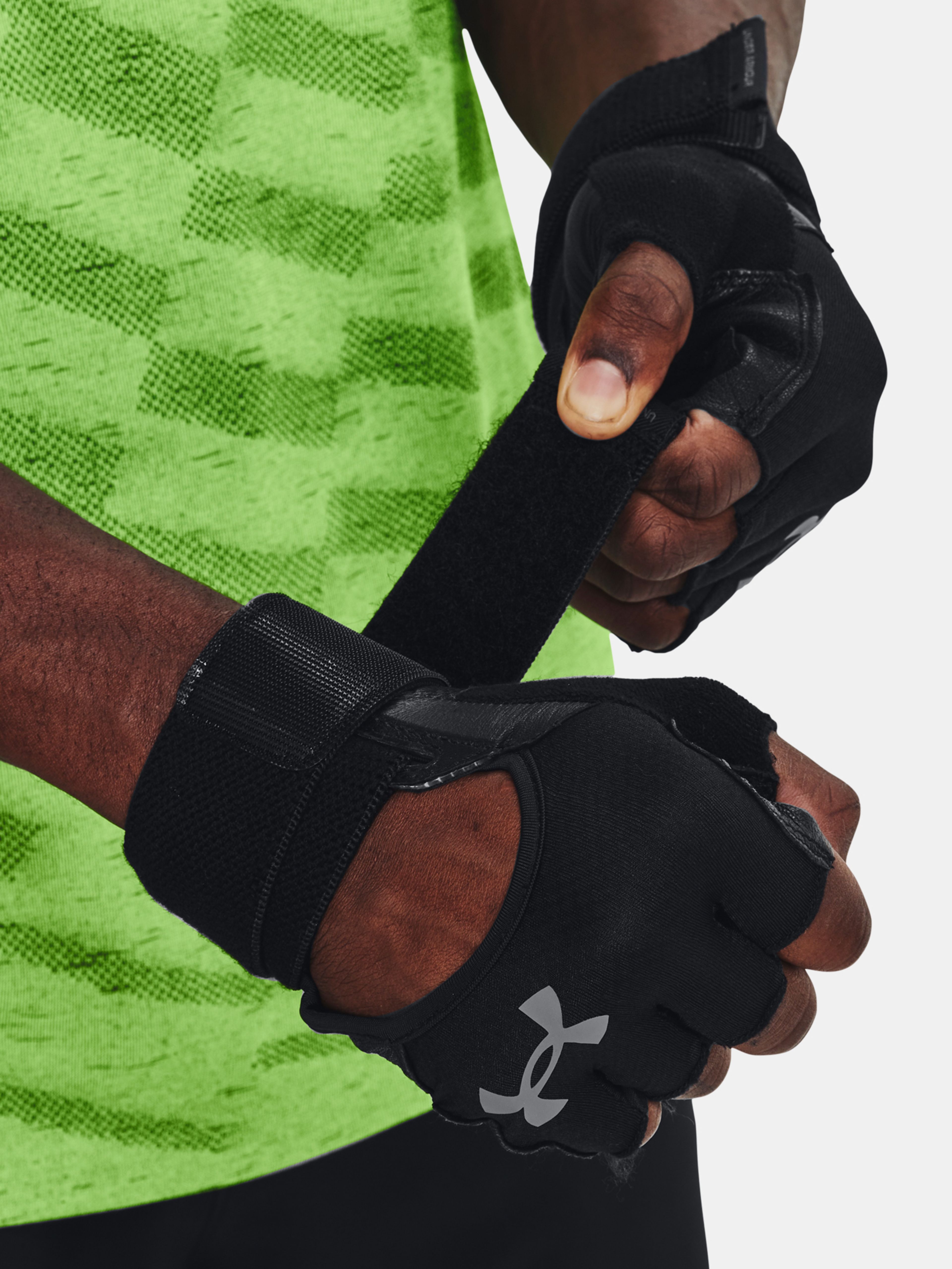 Rukavice Under Armour M's Weightlifting Gloves-BLK