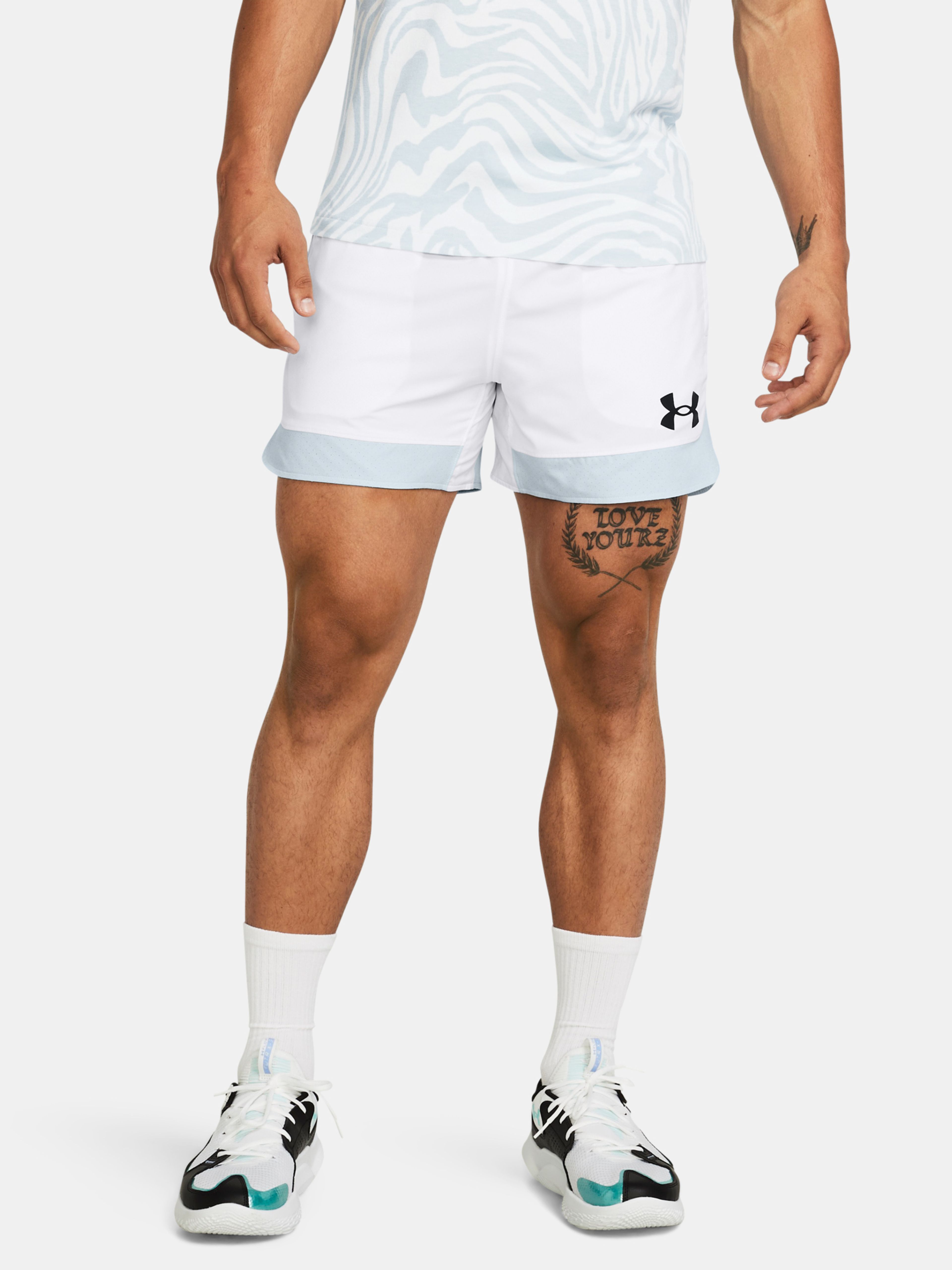 Under Armour UA Baseline 5in Short WHT r vidnadr gok underarmour.hu