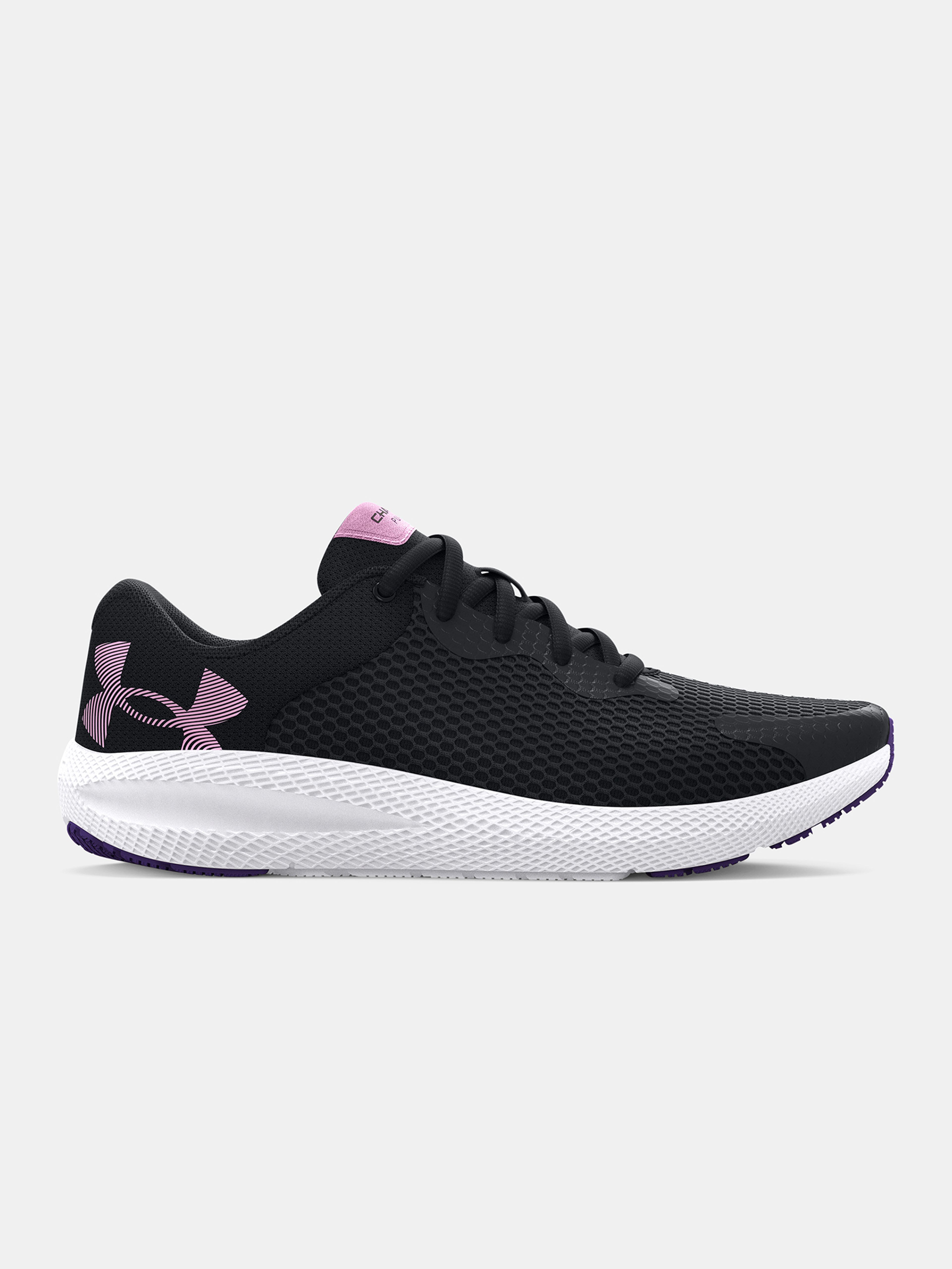Topánky Under Armour GGS Charged Pursuit 2 BL-BLK