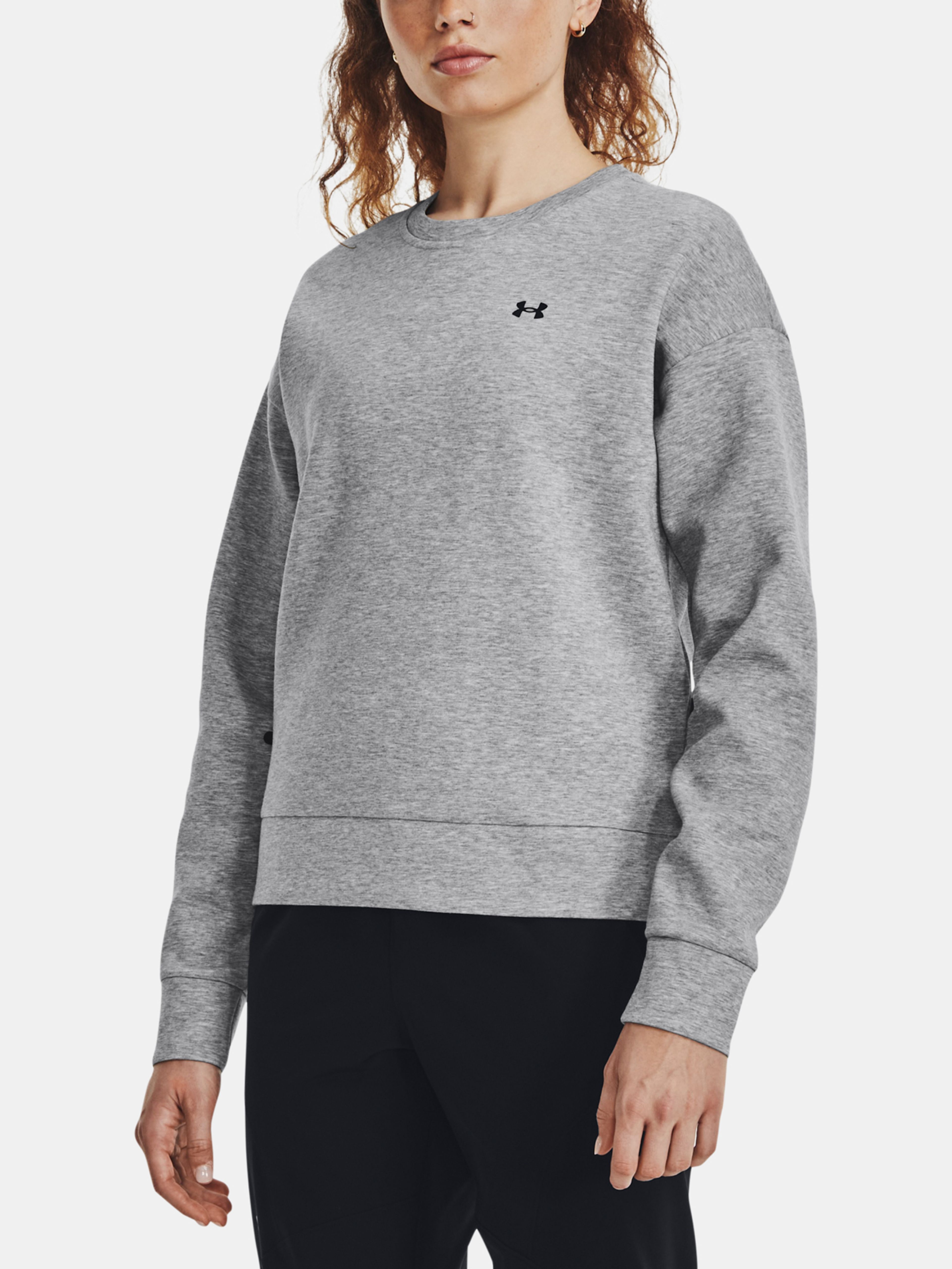 Pulover Under Armour Unstoppable Flc Crew-GRY