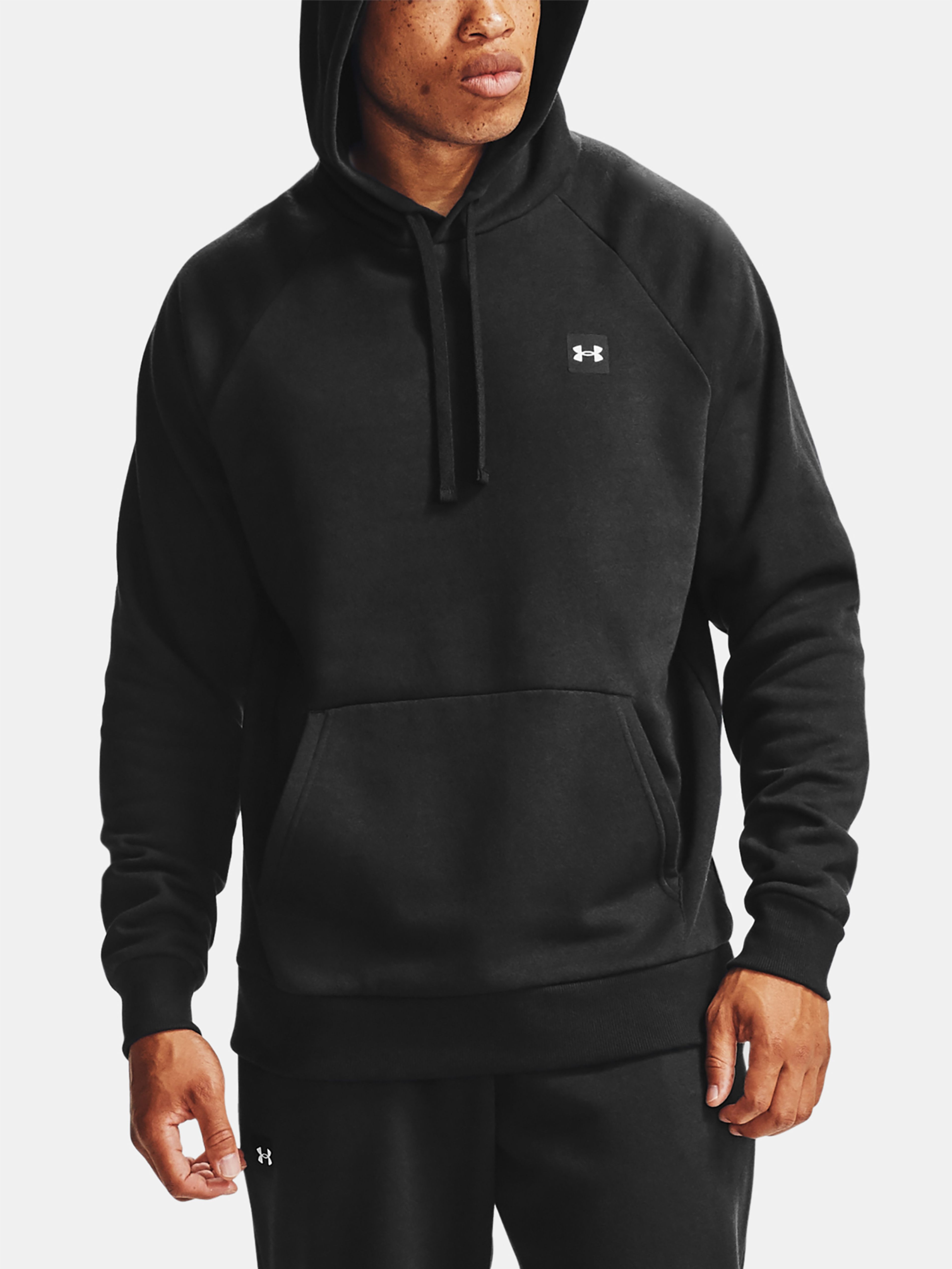 Mikina Under Armour Rival Fleece Hoodie-BLK