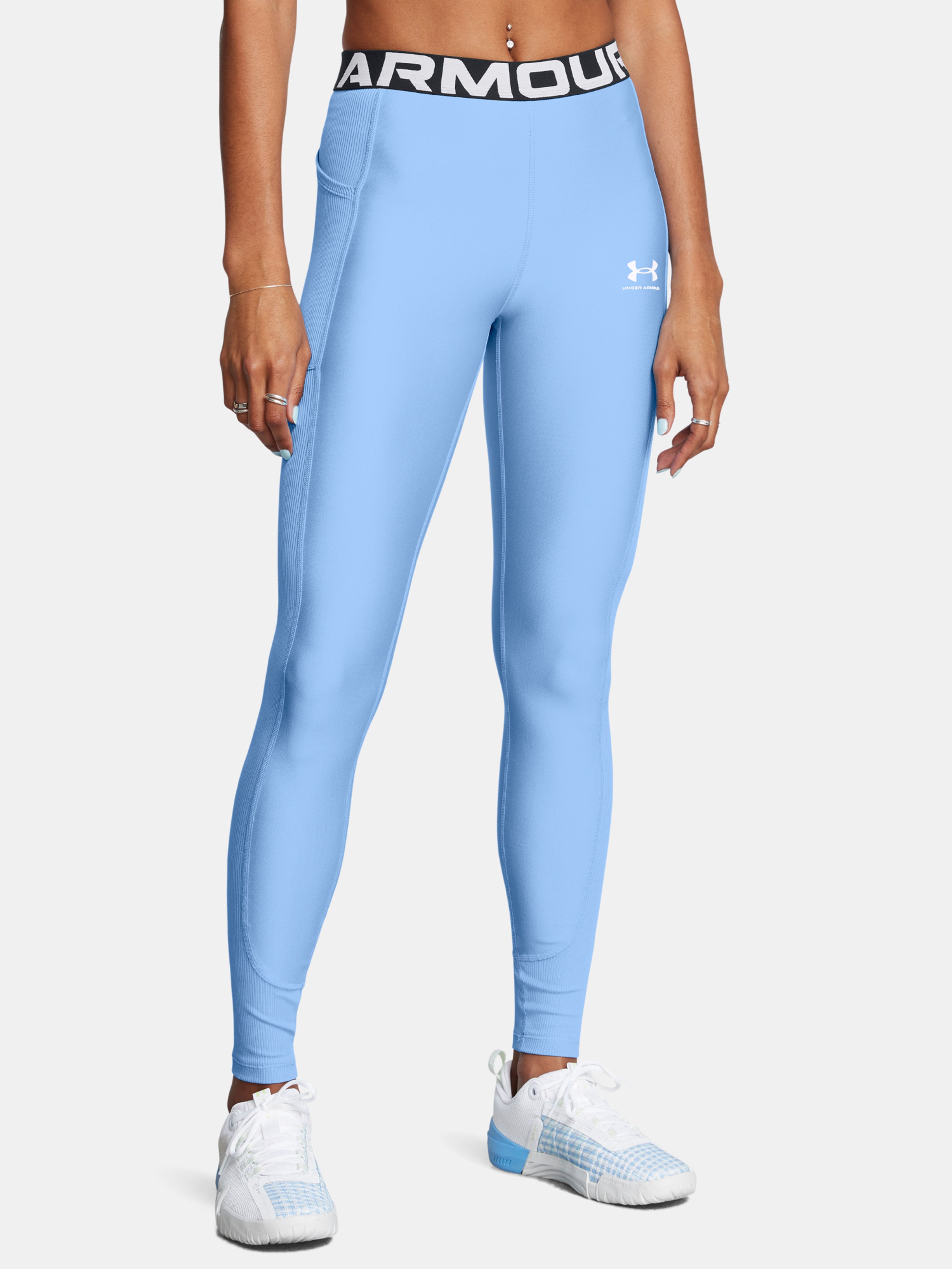 Női leggings Under Armour HeatGear Rib Legging