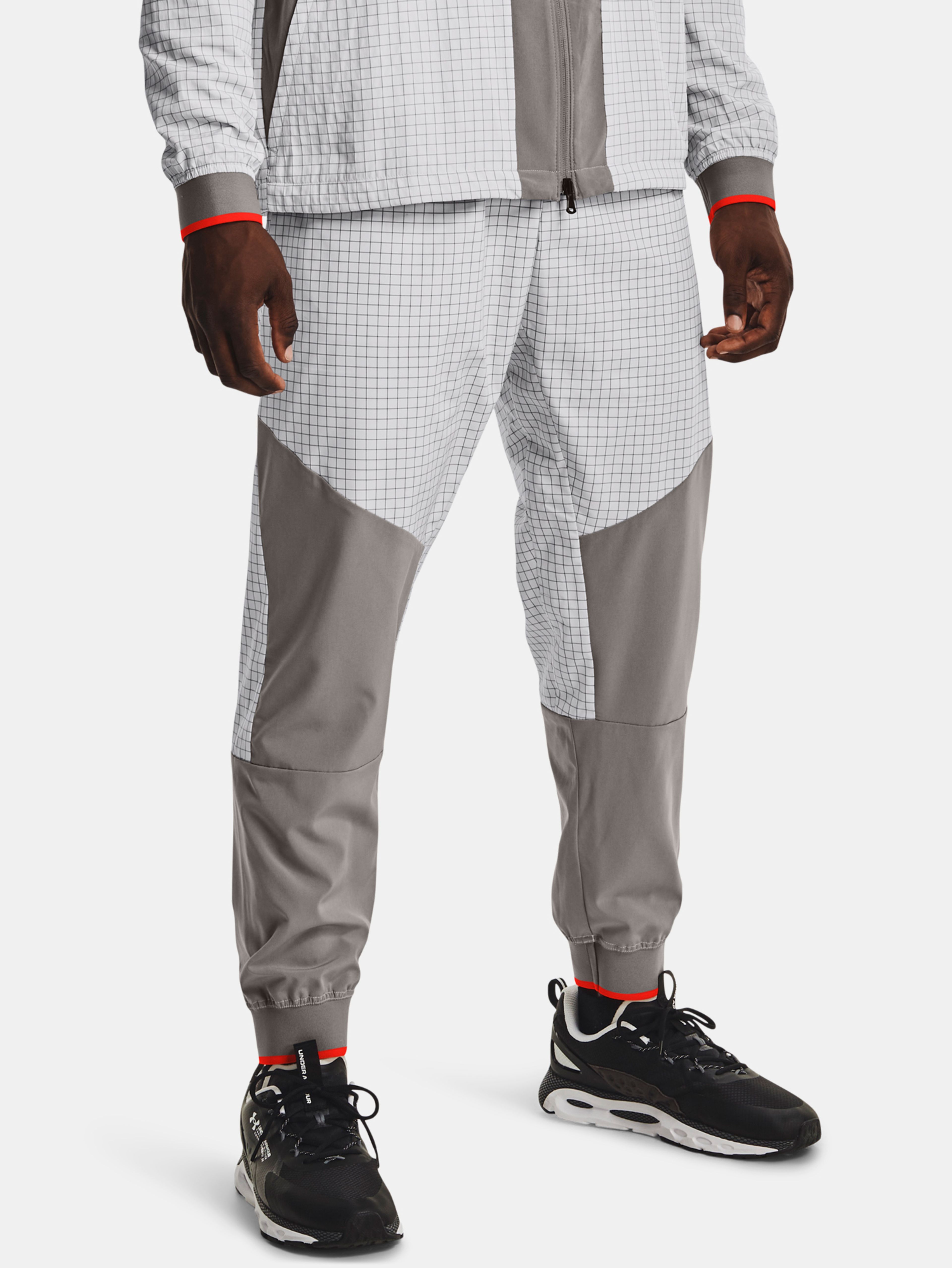 Nohavice Under Armour RUSH LEGACY WIND Storm PANT-GRY