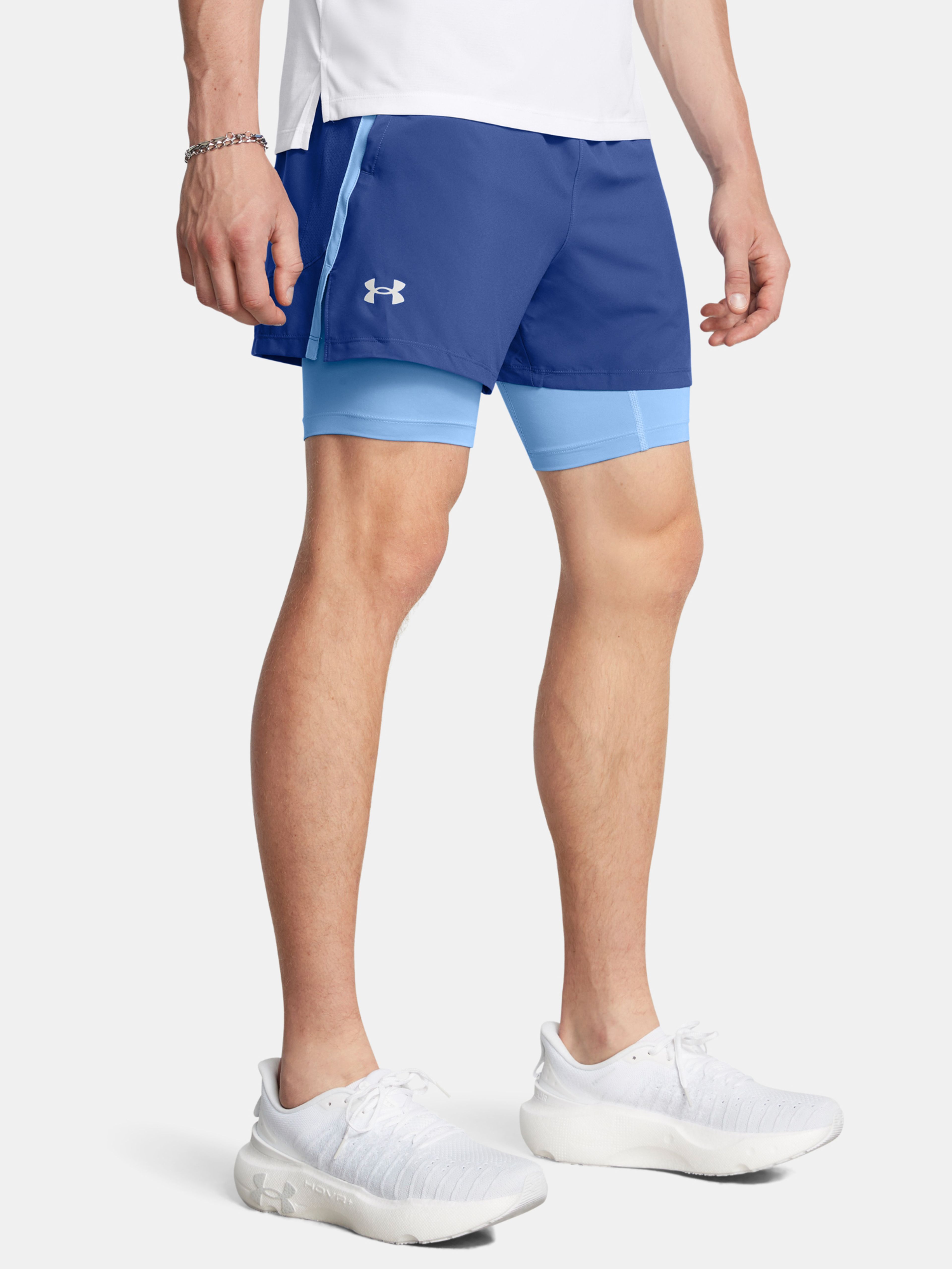 Kratke hlače Under Armour UA LAUNCH 5'' 2-IN-1 SHORTS