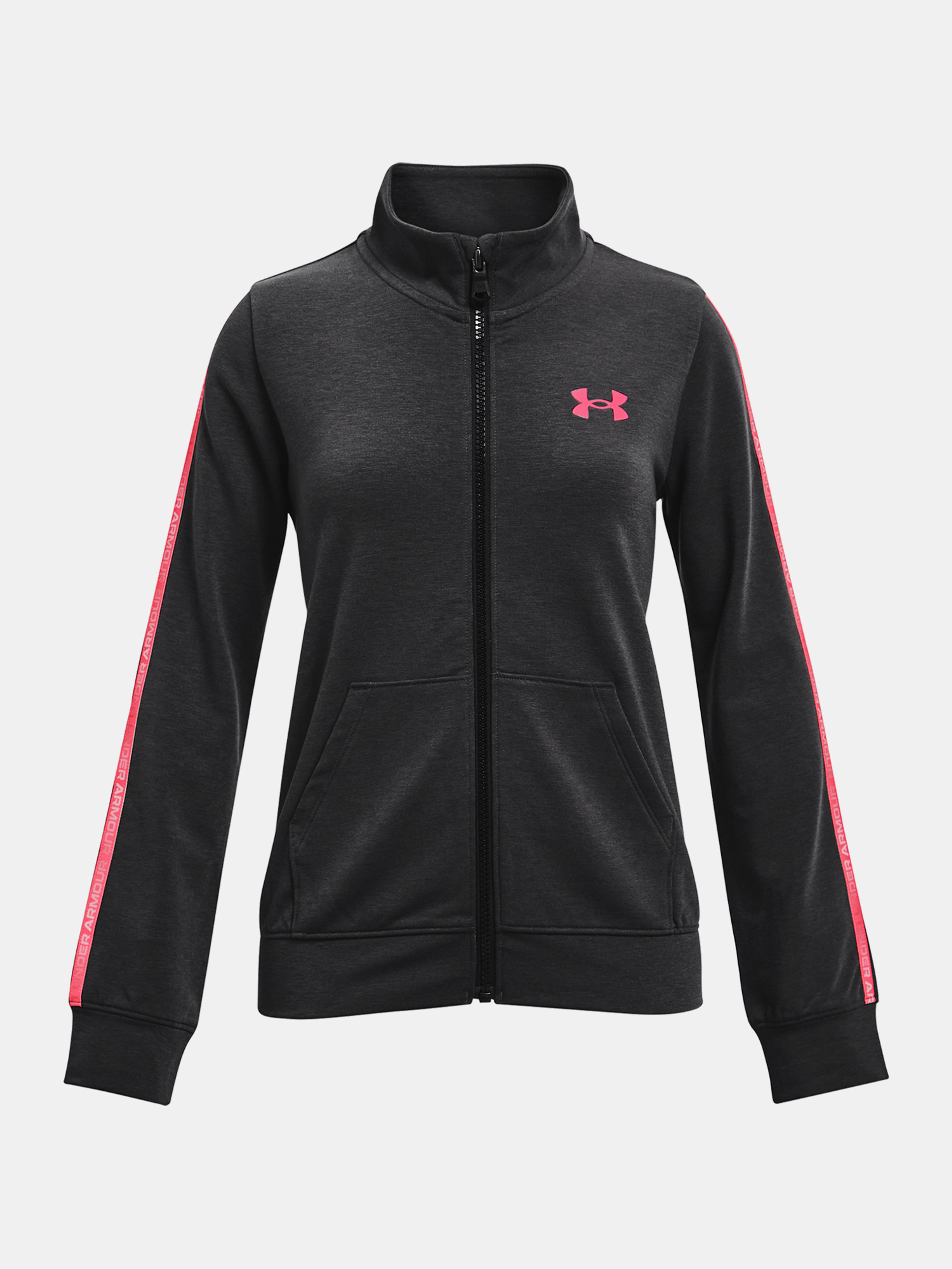 Mikina Under Armour Rival Terry Taped FZ-BLK