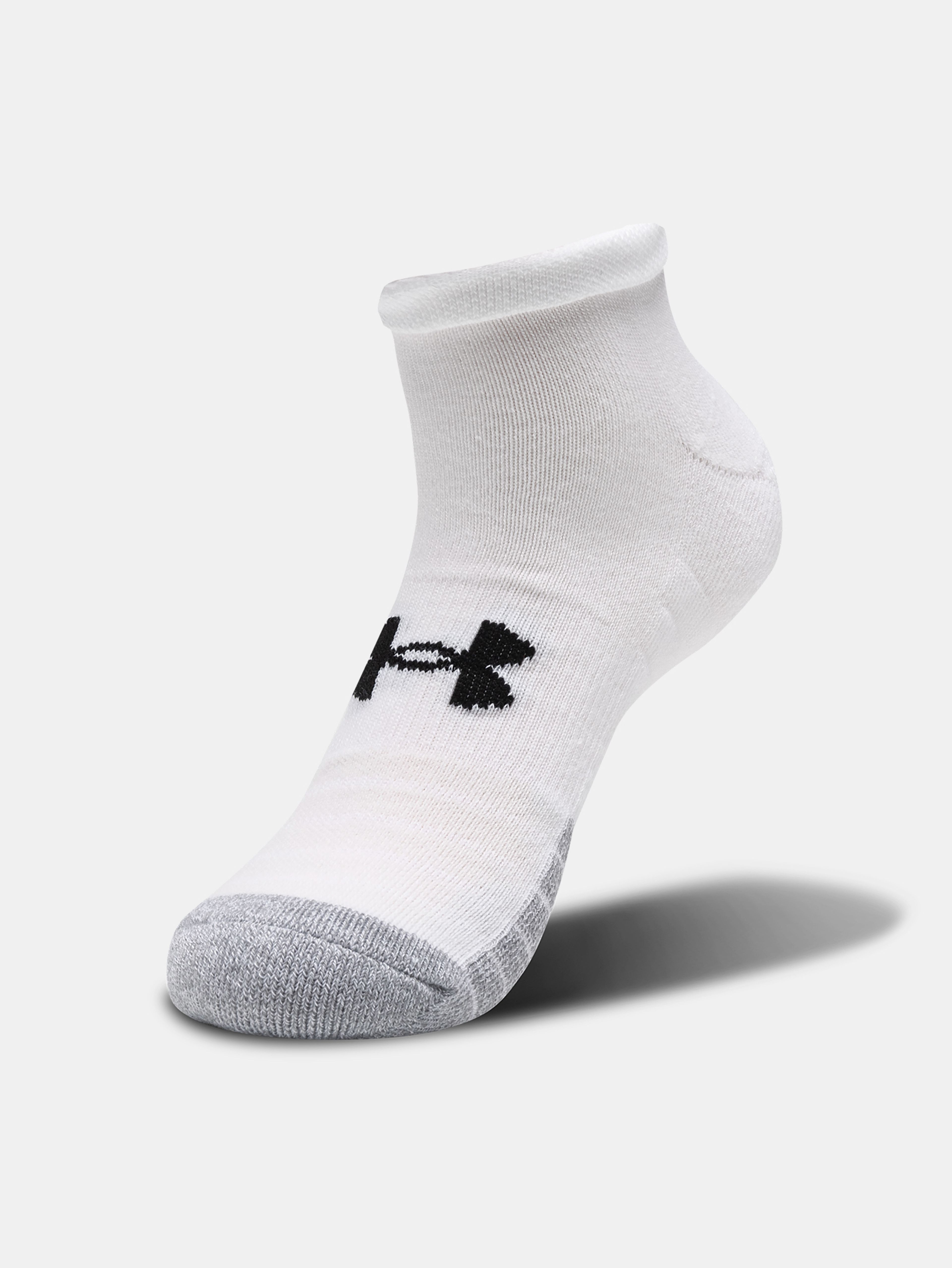  UA Heatgear Locut, White - low socks - UNDER ARMOUR - 9.64  € - outdoorové oblečení a vybavení shop