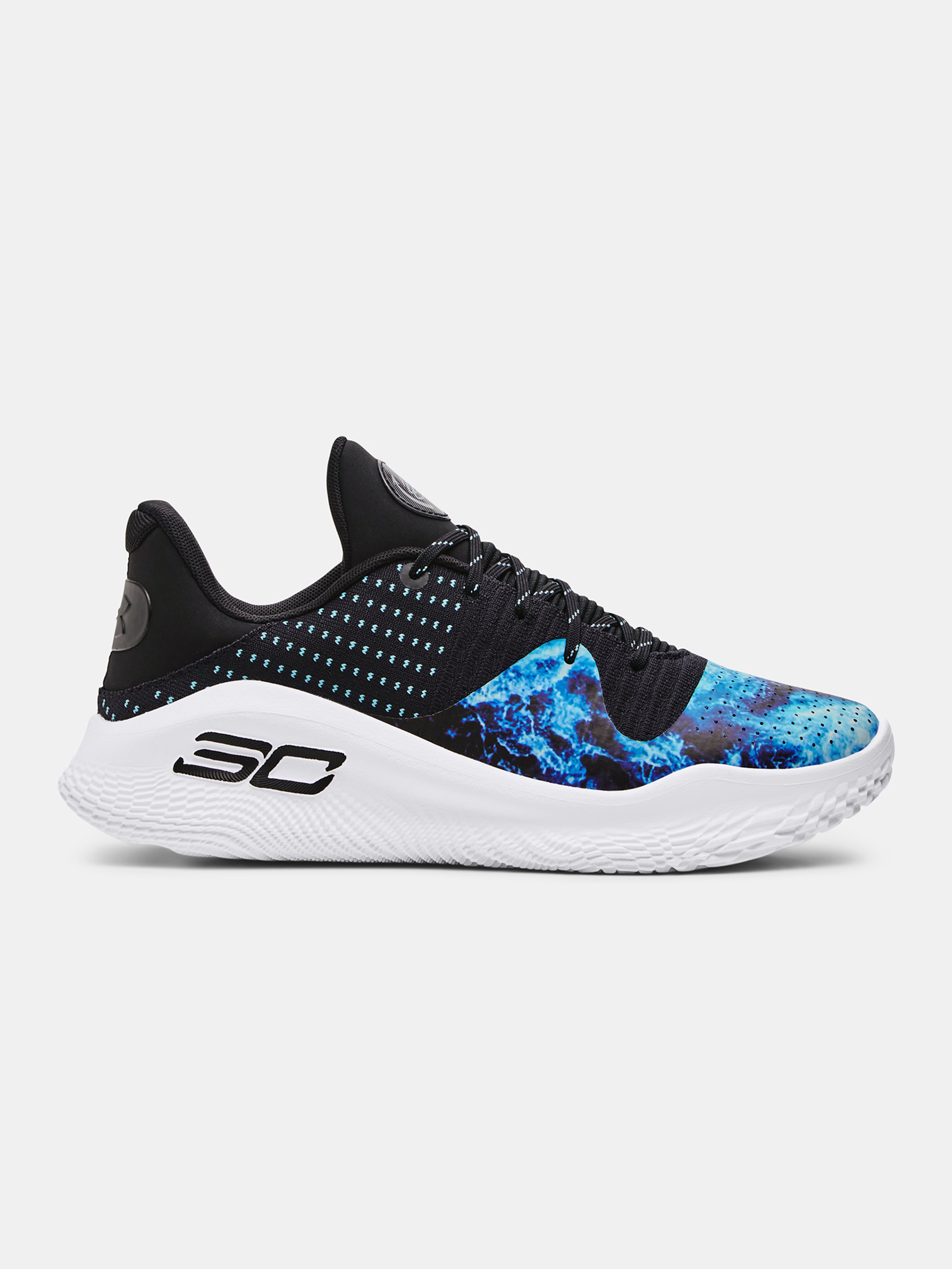 Topánky Under Armour CURRY 4 LOW FLOTRO DW-BLK