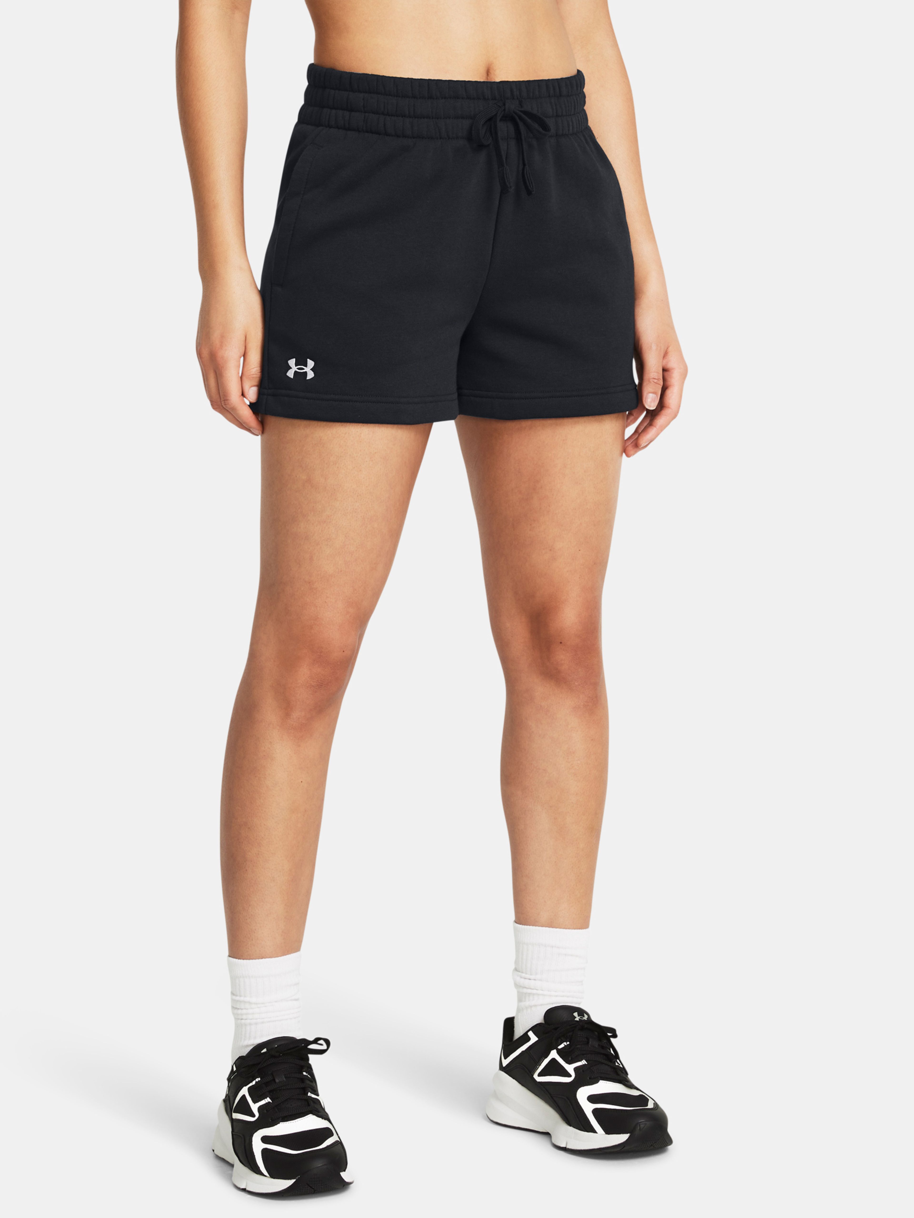 Kraťasy Under Armour Rival Fleece Short-BLK