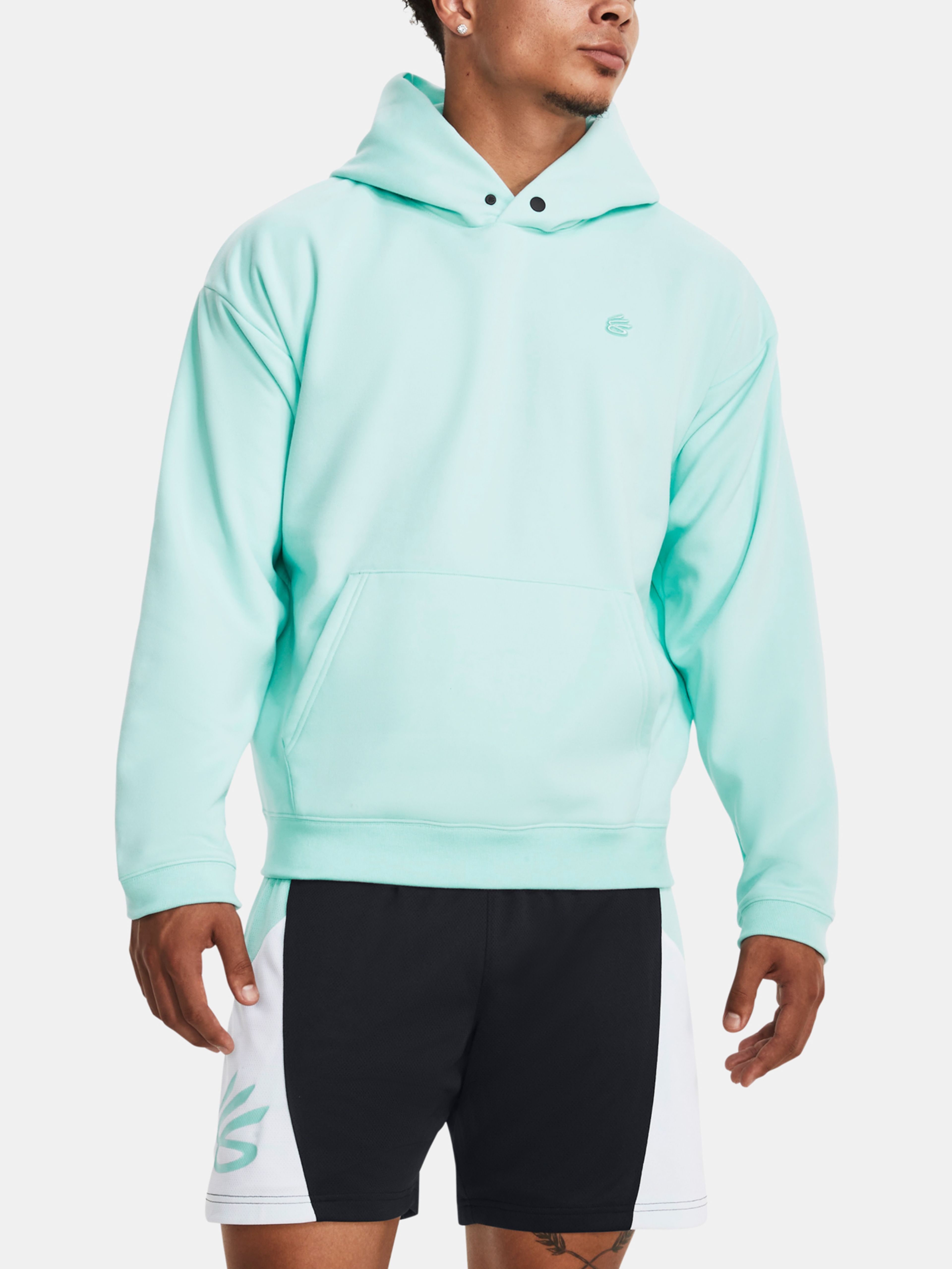 Pulover Under Armour Mikina Under Armour Curry Greatest Hoodie-BLU