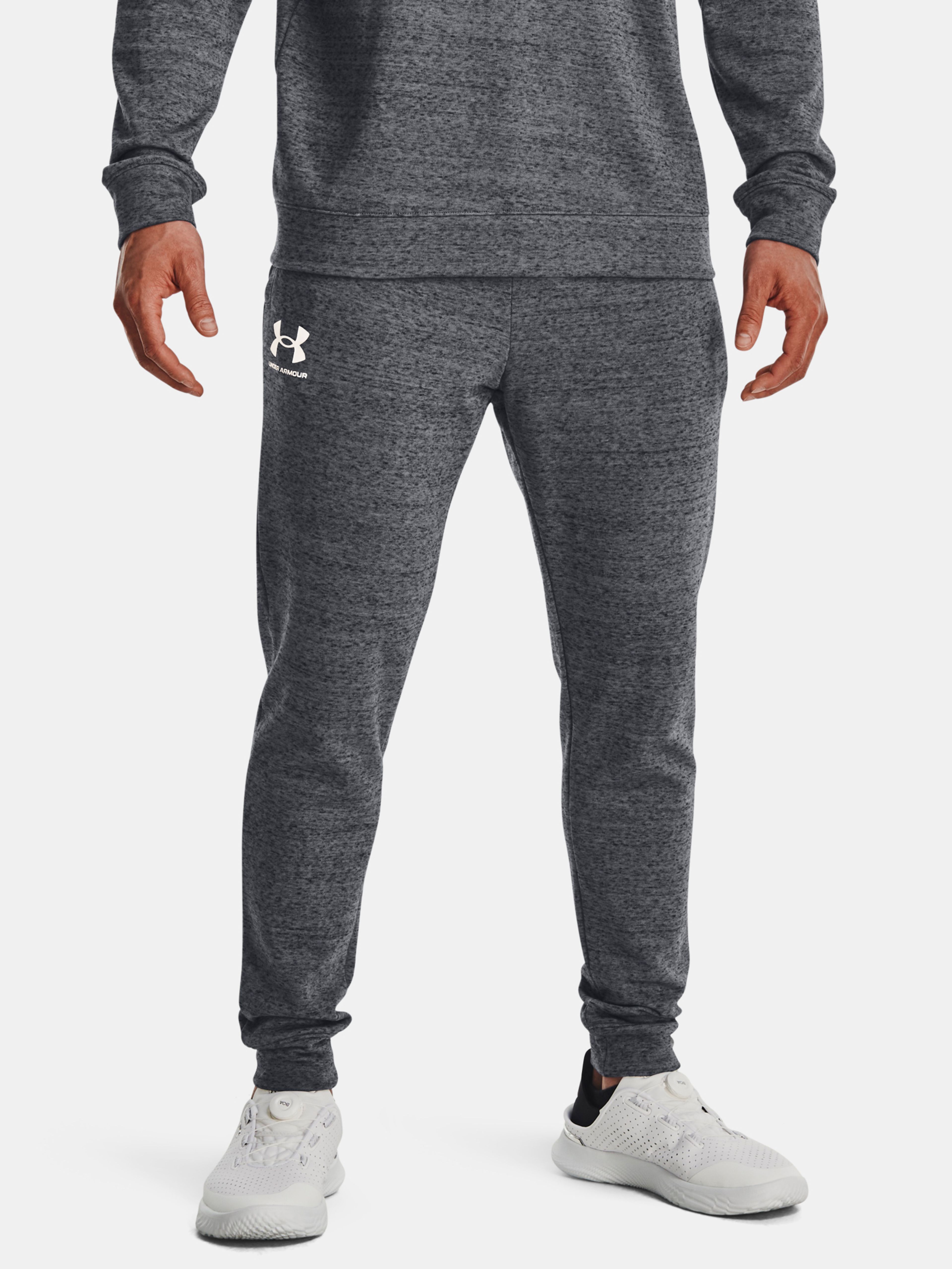 Teplaky Under Armour UA Rival Terry Jogger-GRY