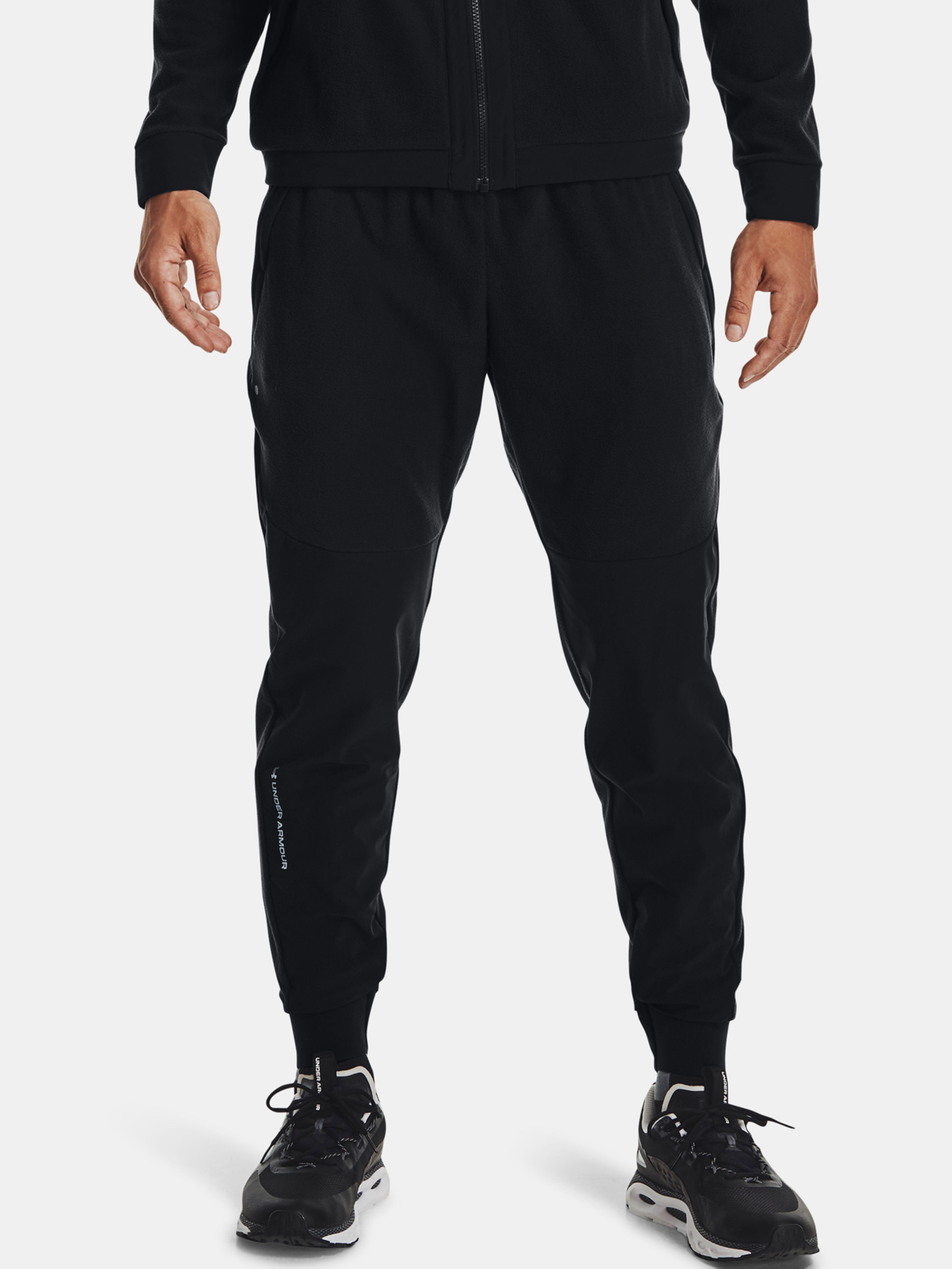Tepláky Under Armour UA RUSH FLEECE PANT-BLK