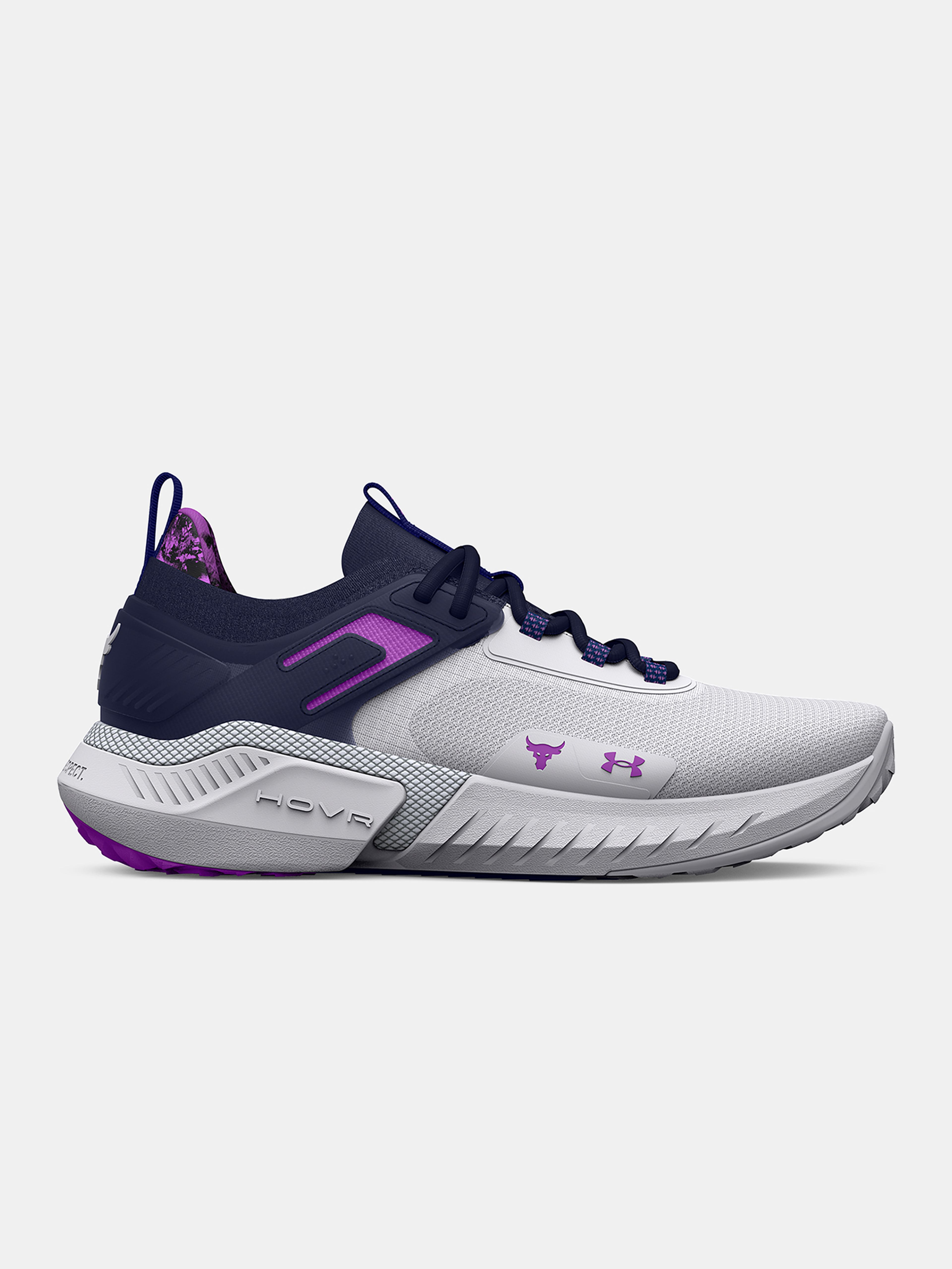 Topánky Under Armour UA W Project Rock 5 Disrupt-WHT