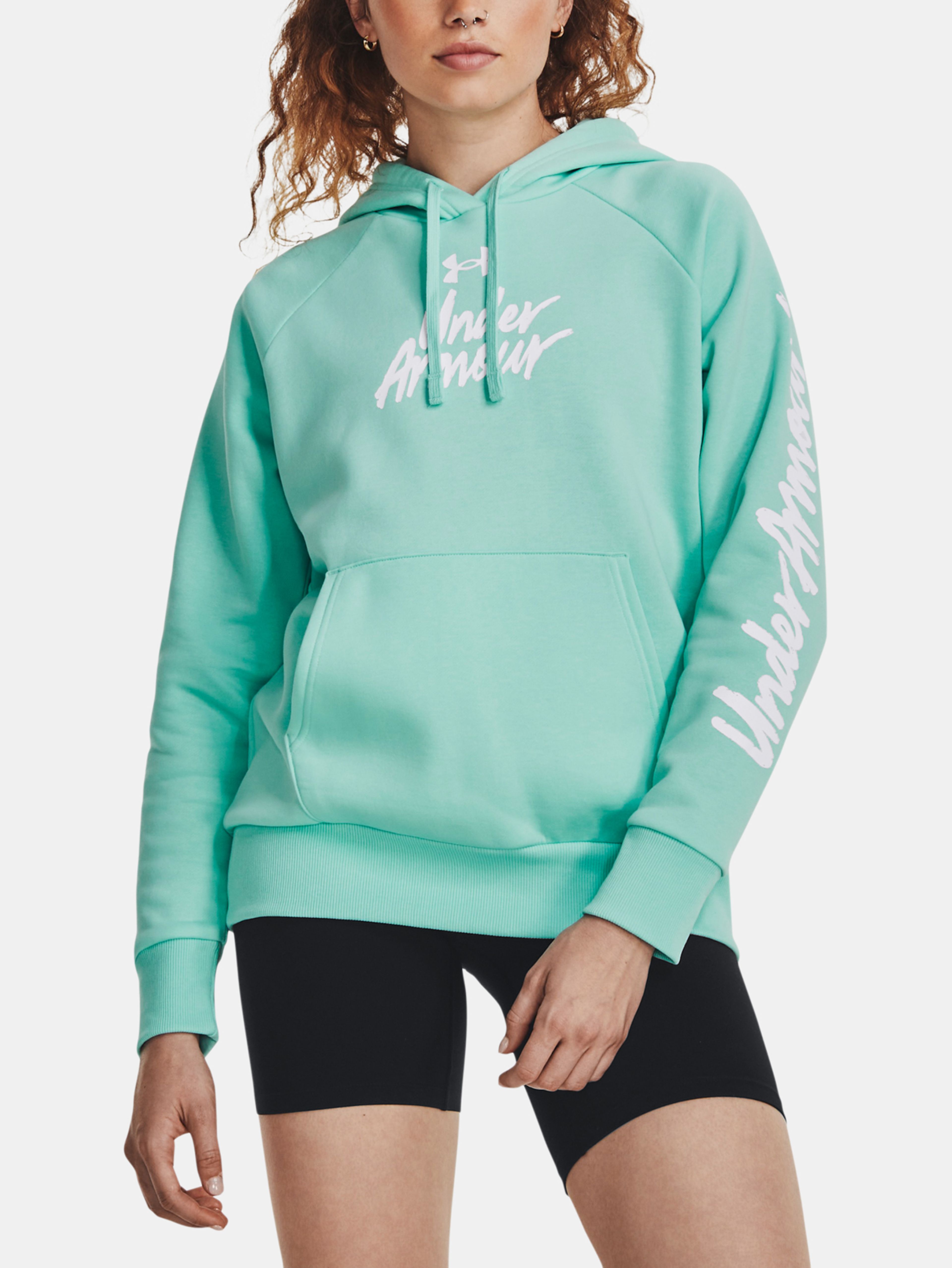 Pulover Under Armour UA Rival Fleece Graphic Hdy-BLU