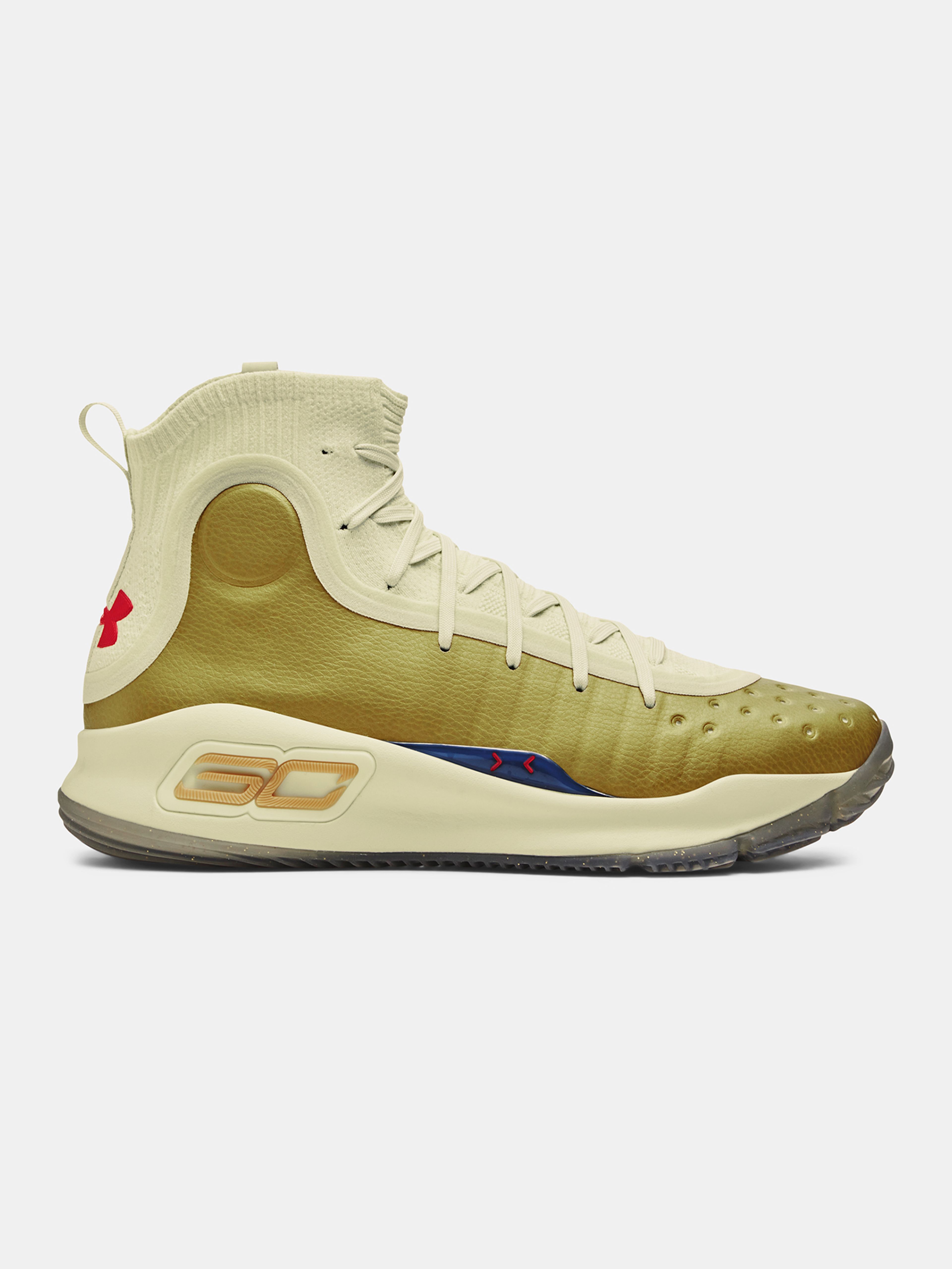 Topánky Under Armour CURRY 4 RETRO-GRN