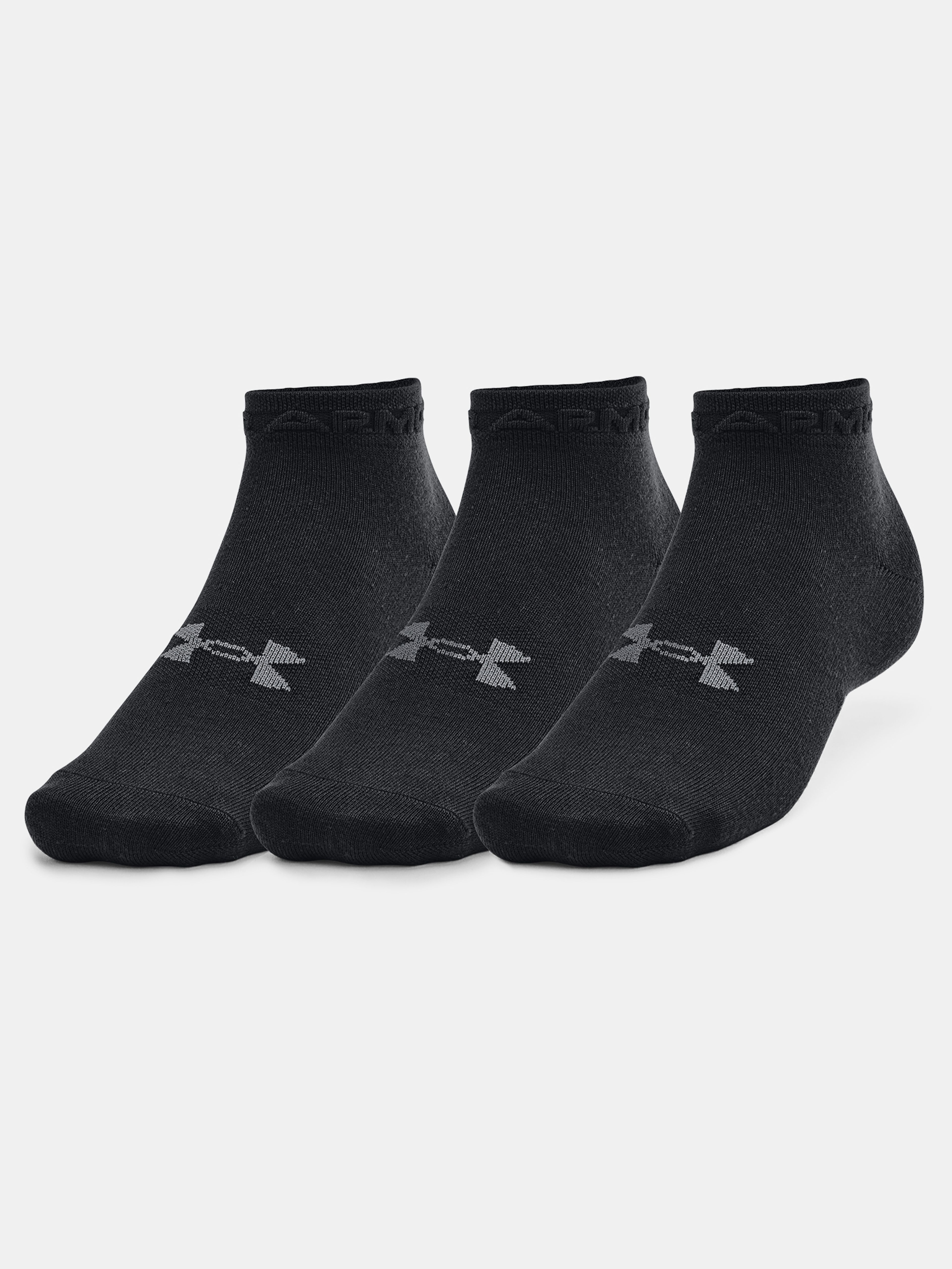 Ponožky Under Armour Essential Low Cut 3Pk-BLK
