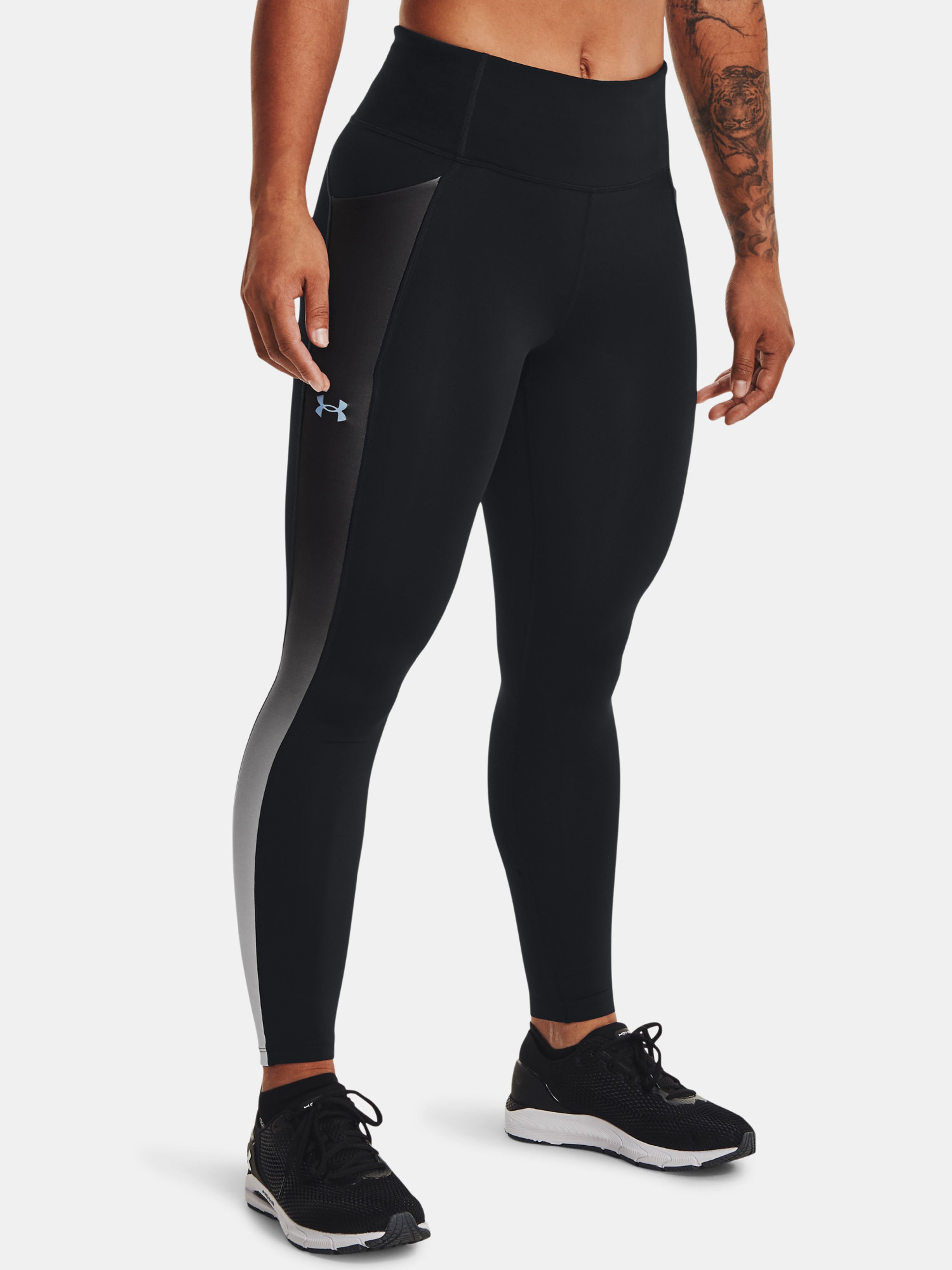 Under Armour Legíny Under Armour FlyFast Elite IsoChill Ankle Tight-GRN