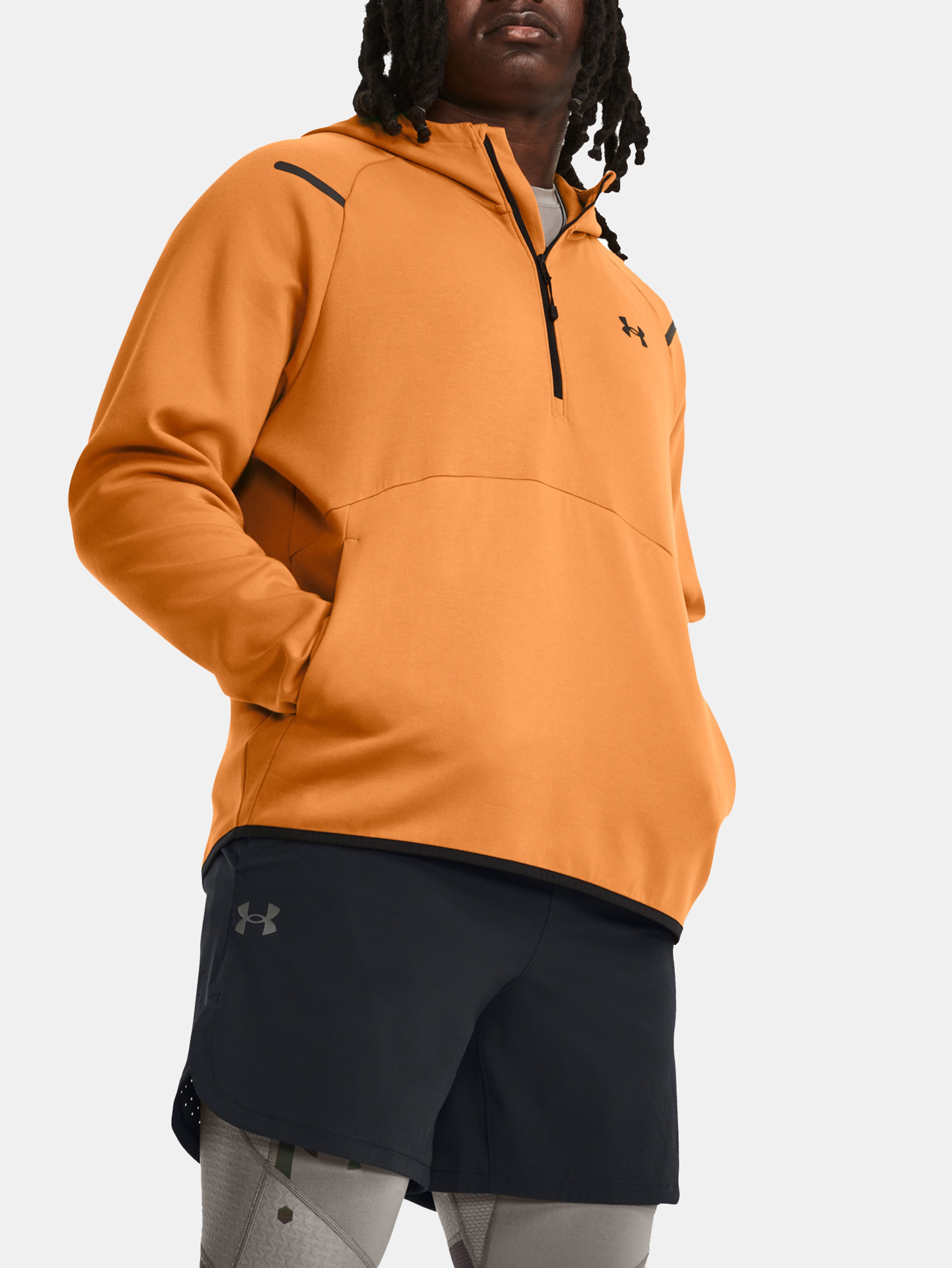 Pulover Under Armour UA Unstoppable Flc Hoodie-ORG
