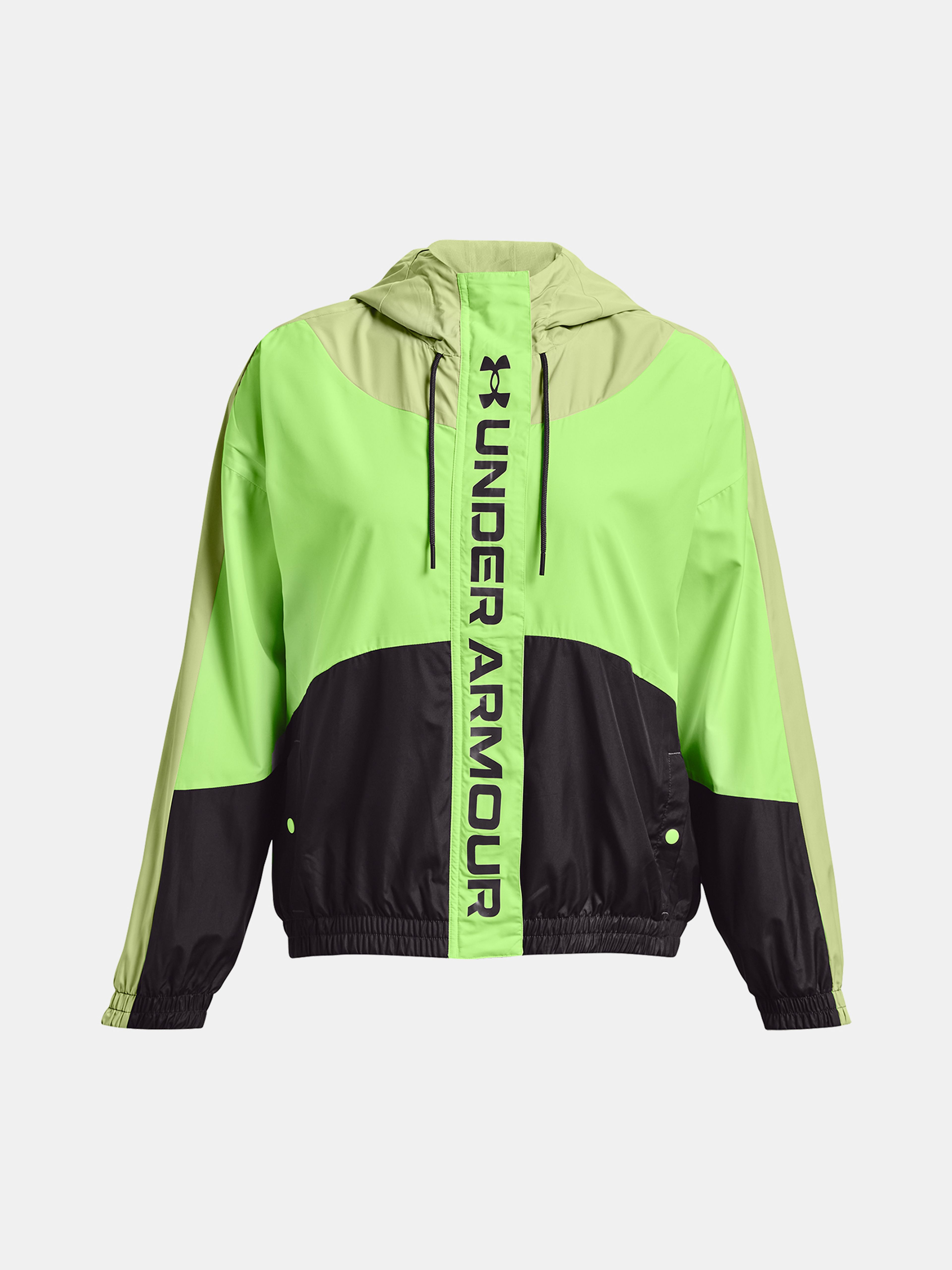 Bunda Under Armour UA Storm Rush Woven FZ Storm Jacket-GRN