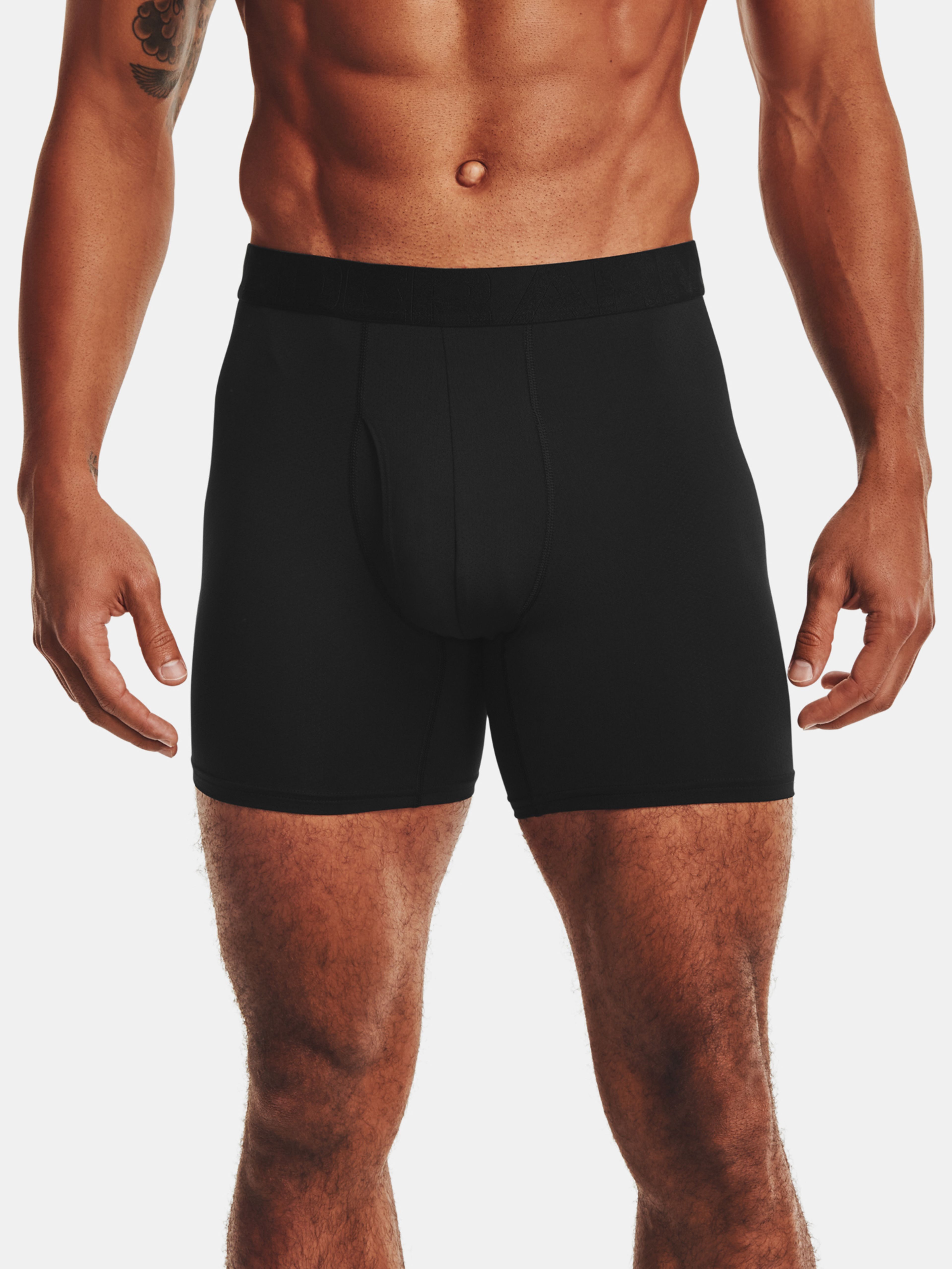 Boxerky Under Armour Tech Mesh 6in 2 Pack-BLK