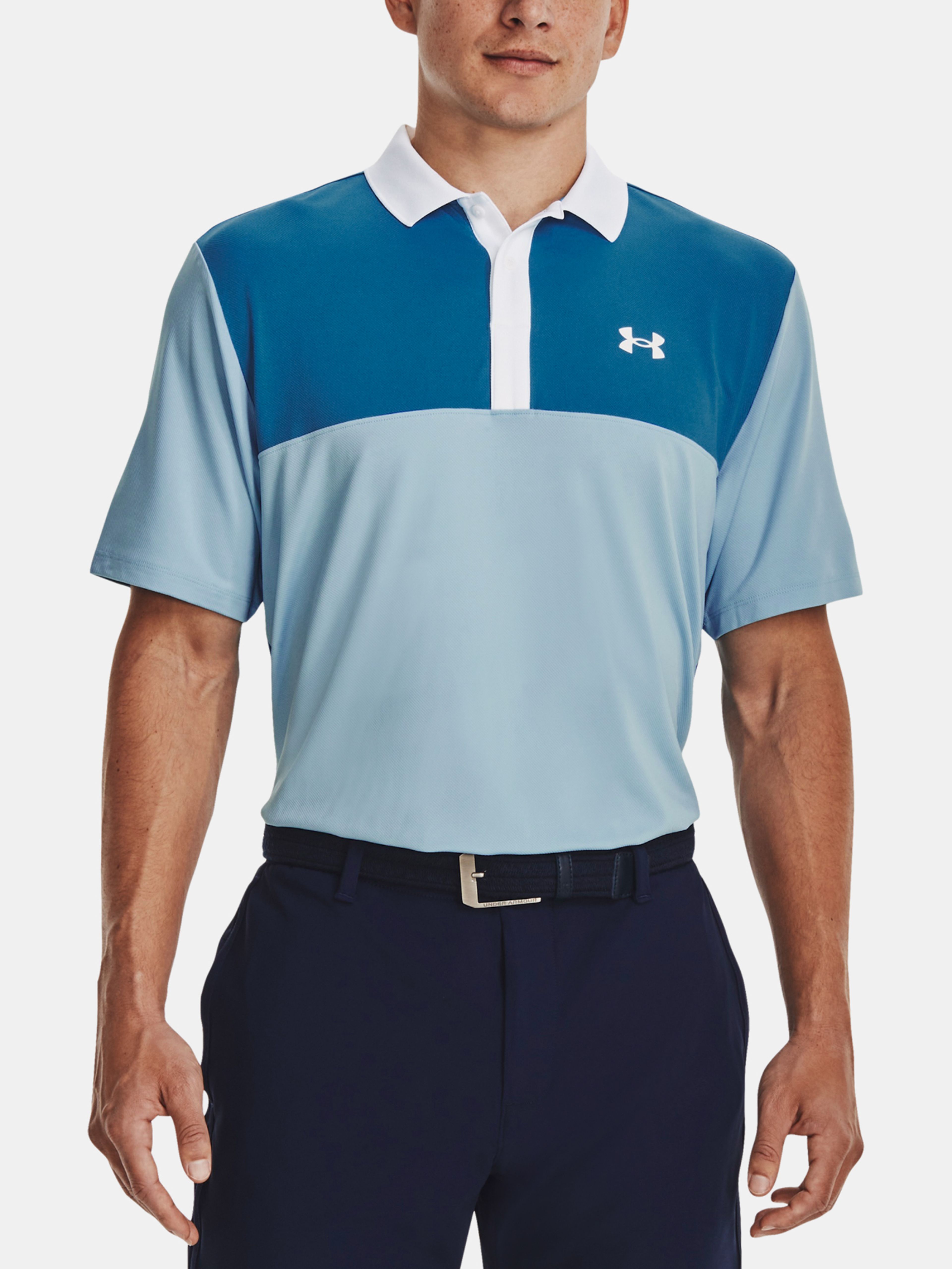 Majica Under Armour UA Perf 3.0 Color Block Polo-BLU