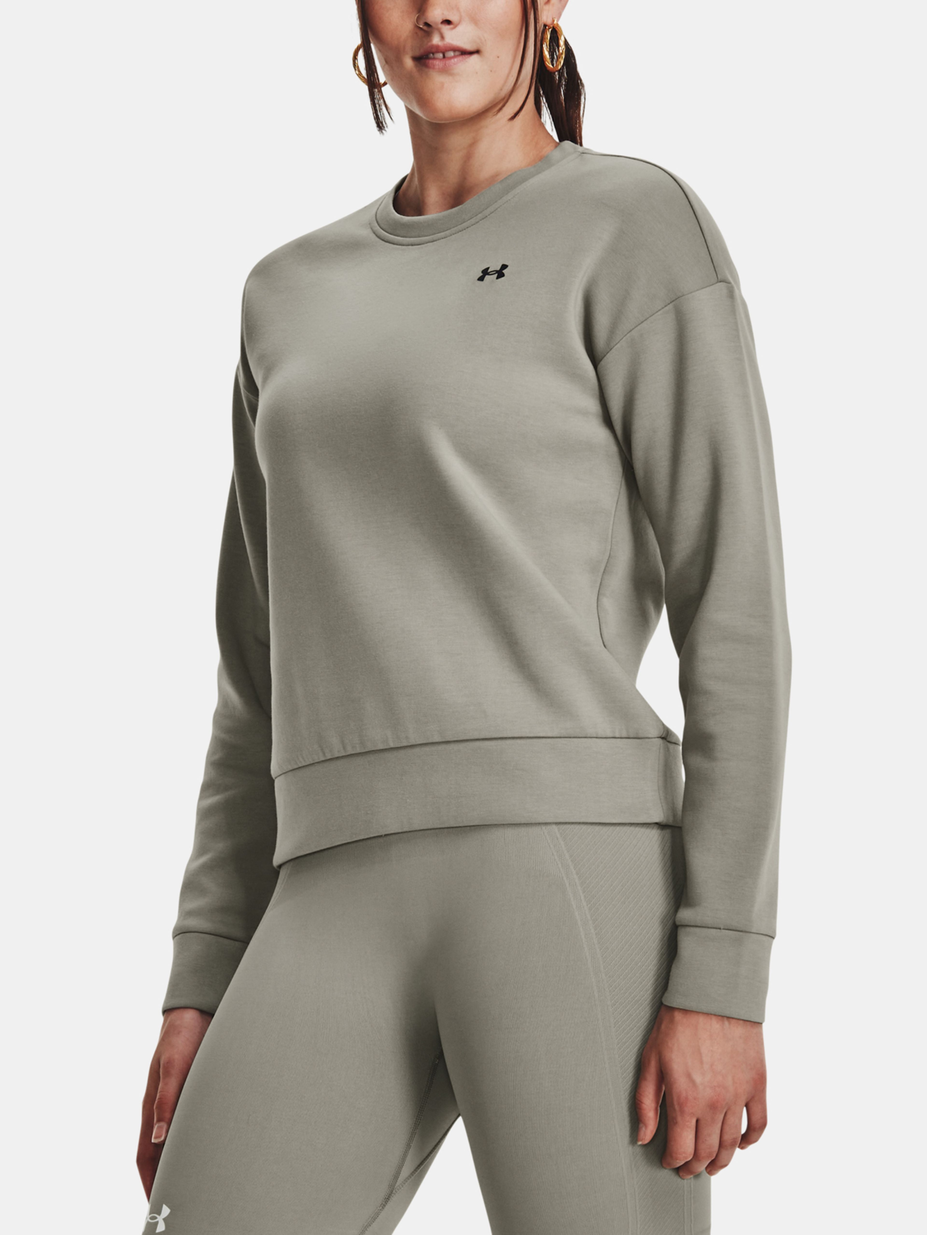 Pulover Under Armour Unstoppable Flc Crew-GRN