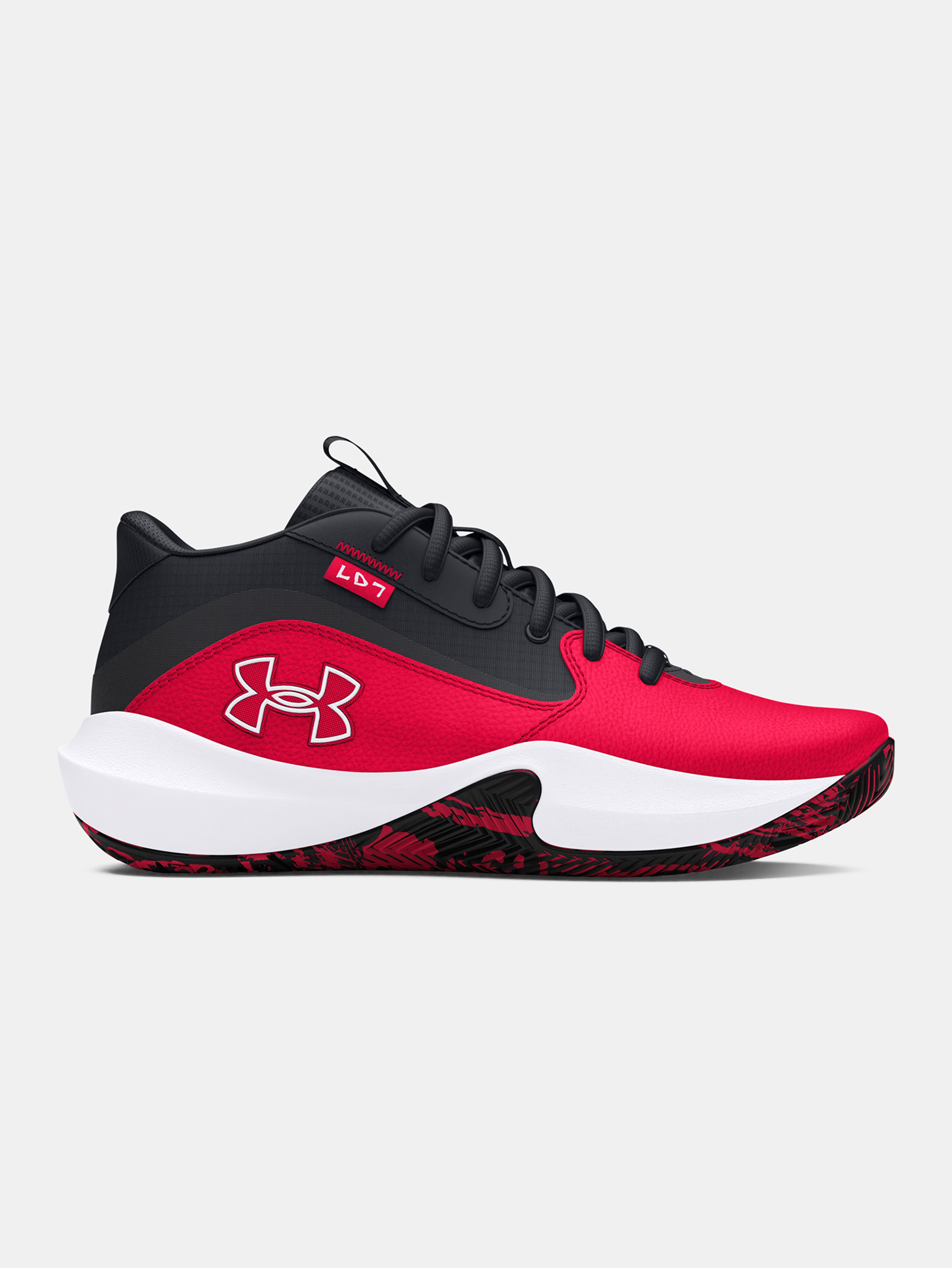 Detské topánky Under Armour UA GS Lockdown 7-RED