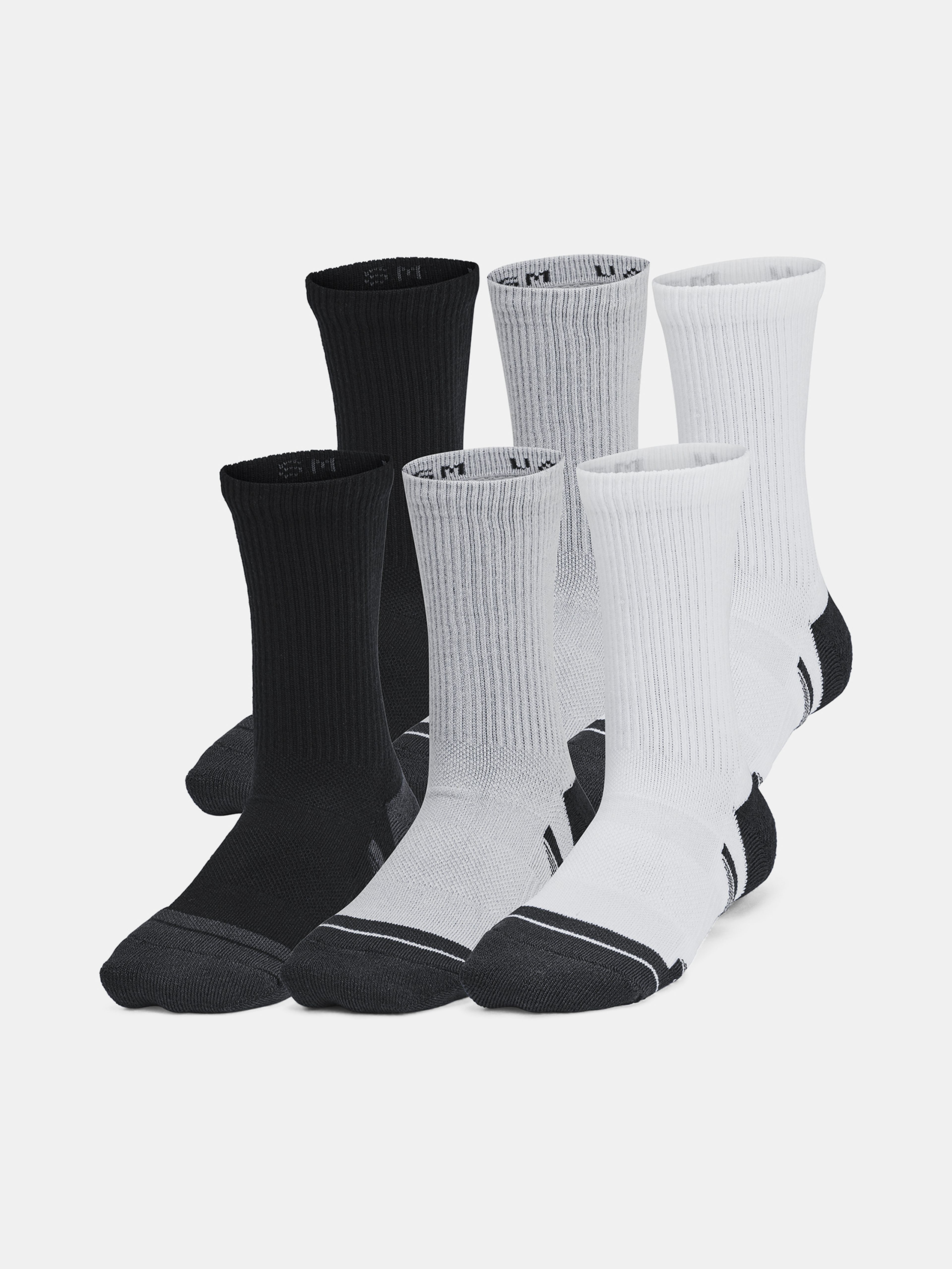 Nogavice  Under Armour Y UA Perf Tech 6pk Crew